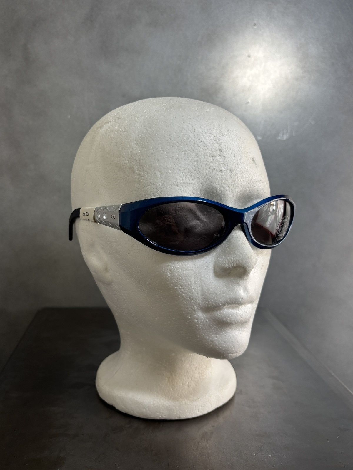 Japanese Brand × Vintage 2000s Rebell Sporty Sunglasses Diesel Look Vintage Y2K Cutie Size ONE SIZE - 7 Thumbnail