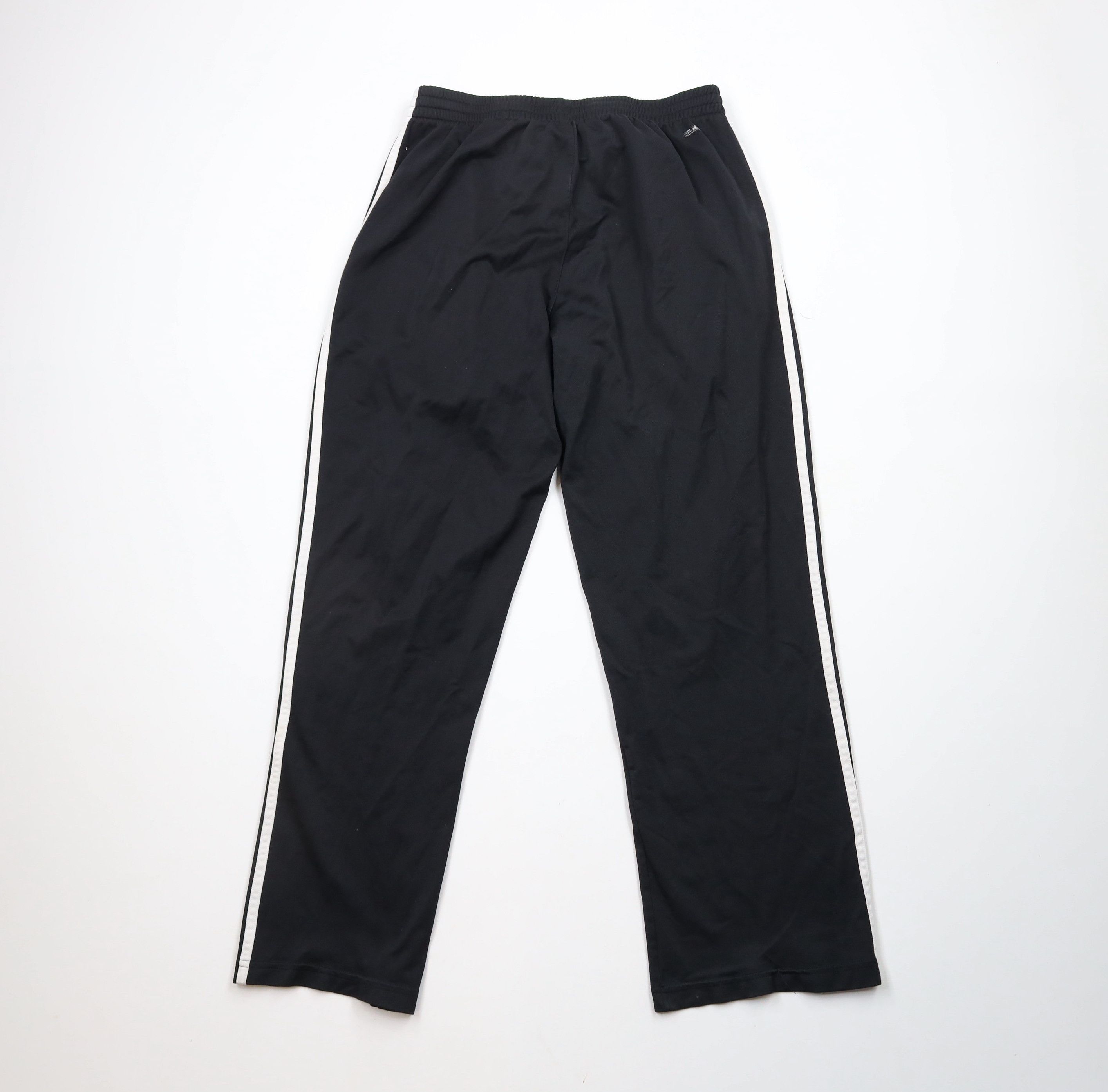 Adidas × Vintage Vintage Y2K Adidas Striped Wide Leg Sweatpants Pants Black Size US 34 / EU 50 - 10 Thumbnail