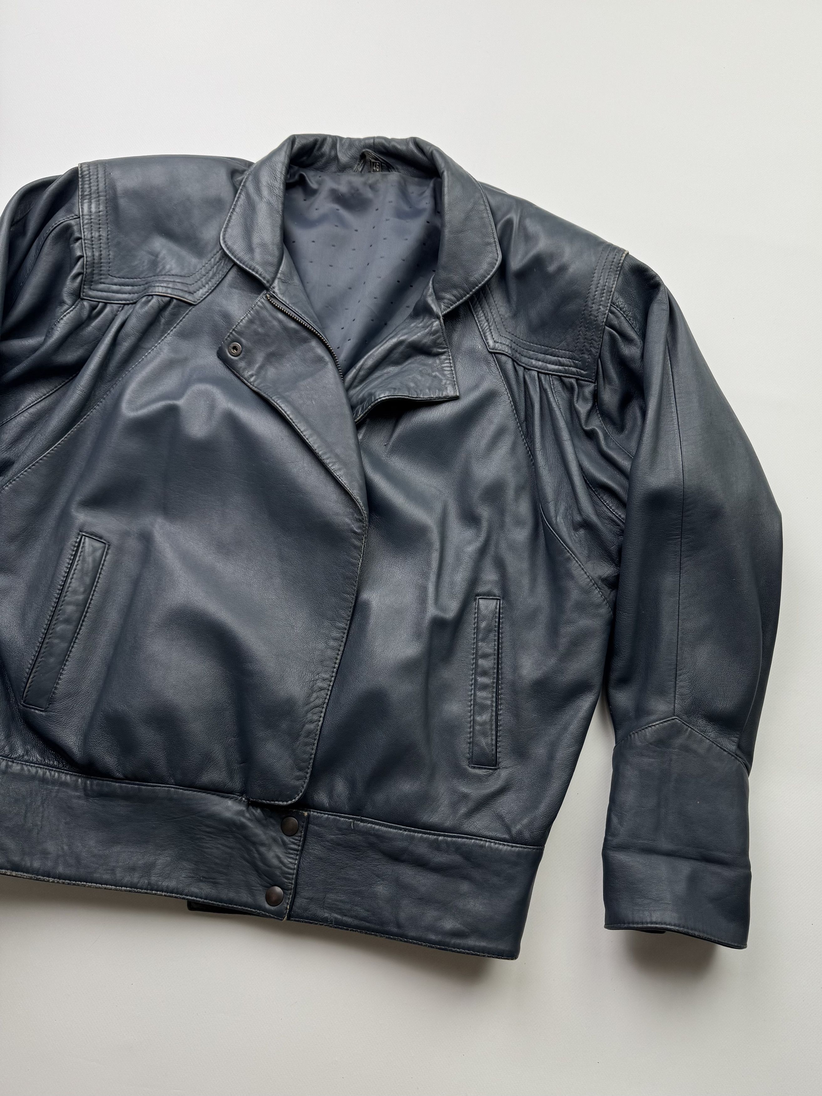 Japanese Brand Vintage Leather Jacket B517(V32)E2 Size US M / EU 48-50 / 2 - 3 Thumbnail