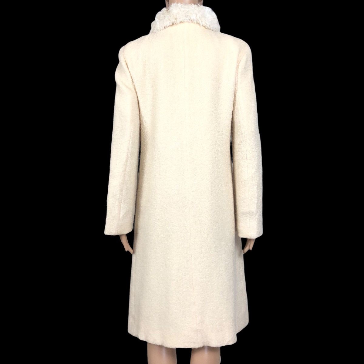 Designer × agnes b. Vintage Agnes B Paris Laine Wool Overcoat Size S / US 4 / IT 40 - 22 Thumbnail