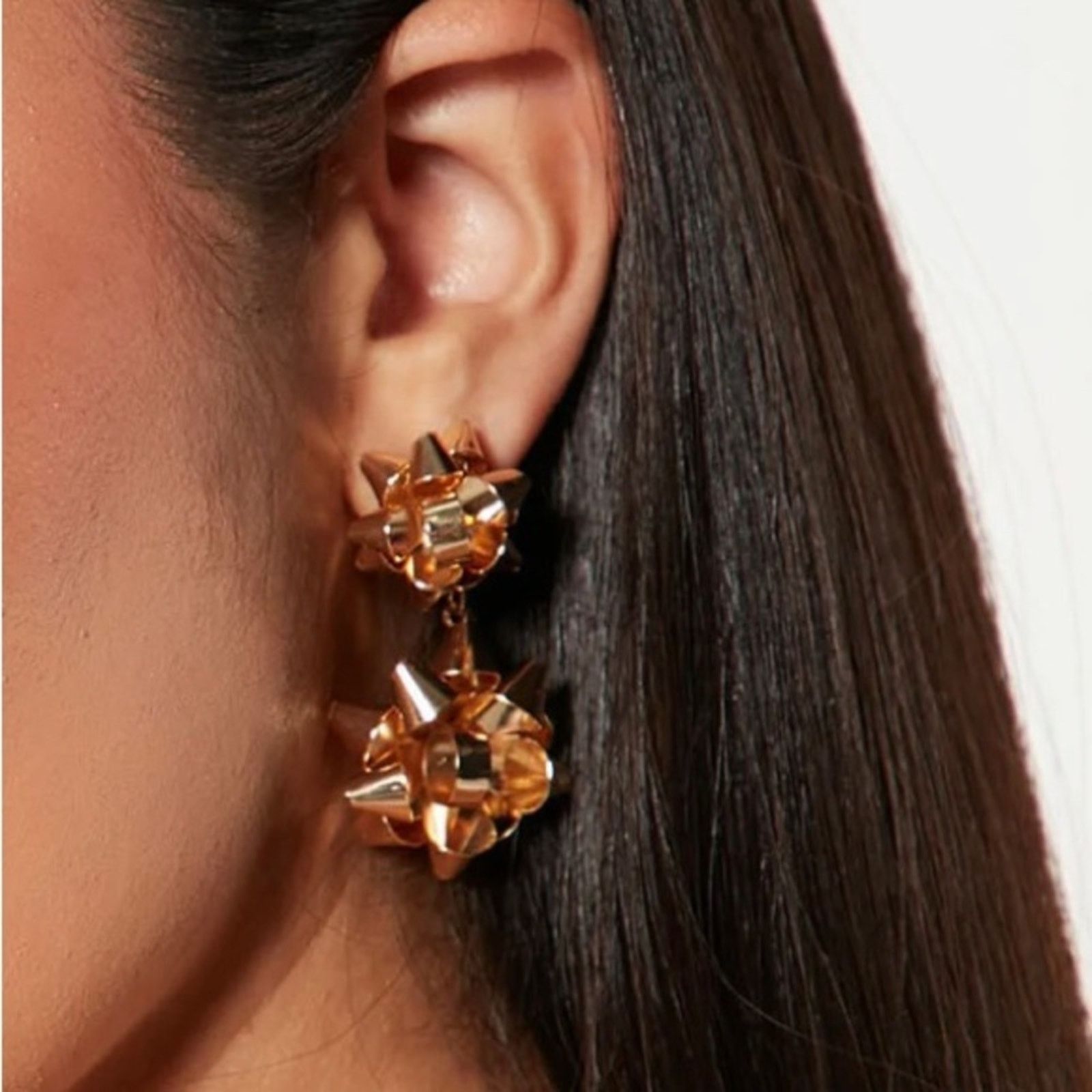 Other FASHION NOVA Cutest Gift Of Them All Earrings NWT Size ONE SIZE - 1 Thumbnail