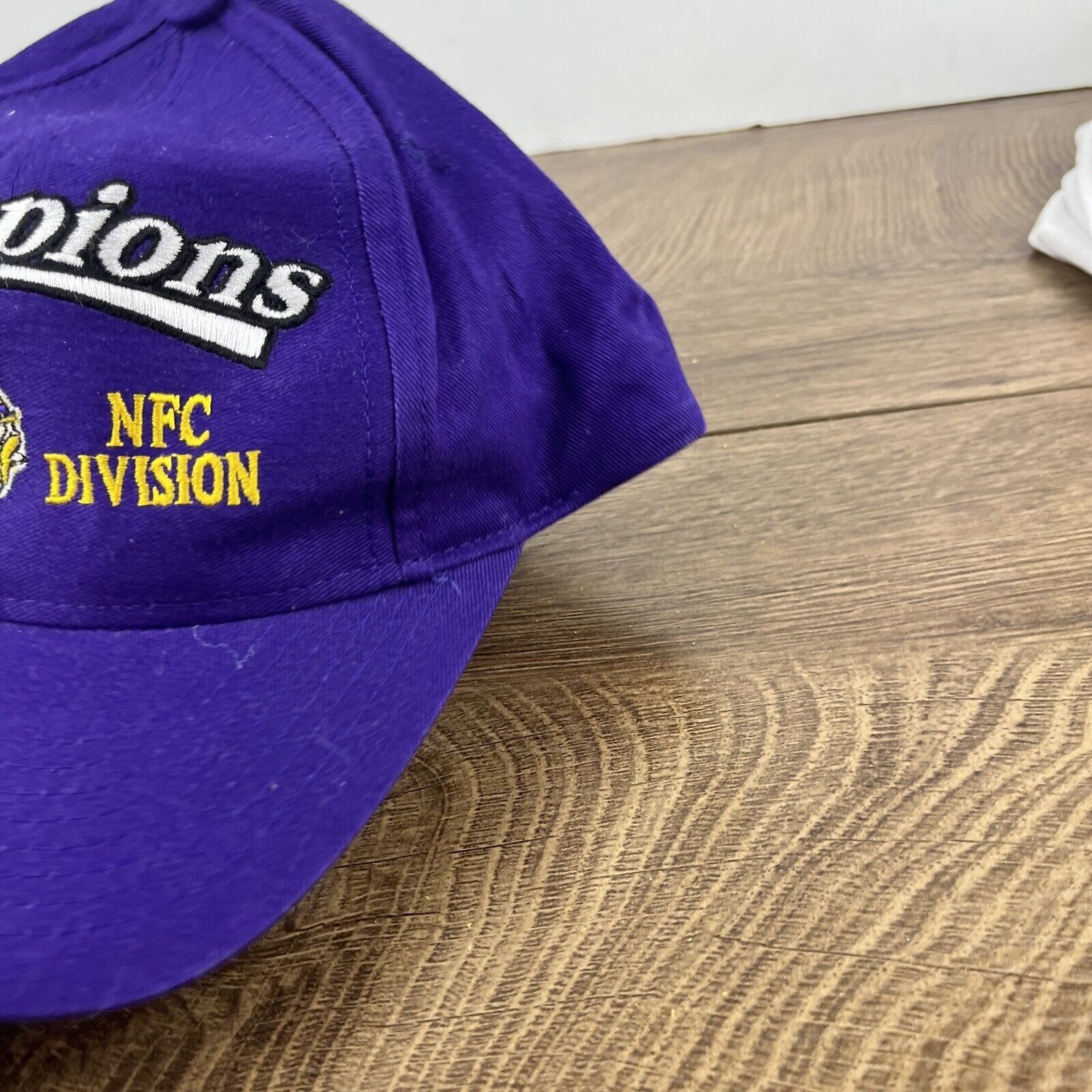 Other Minnesota Vikings Hat 1998 Division Champions Hat Adjustable Size ONE SIZE - 7 Thumbnail