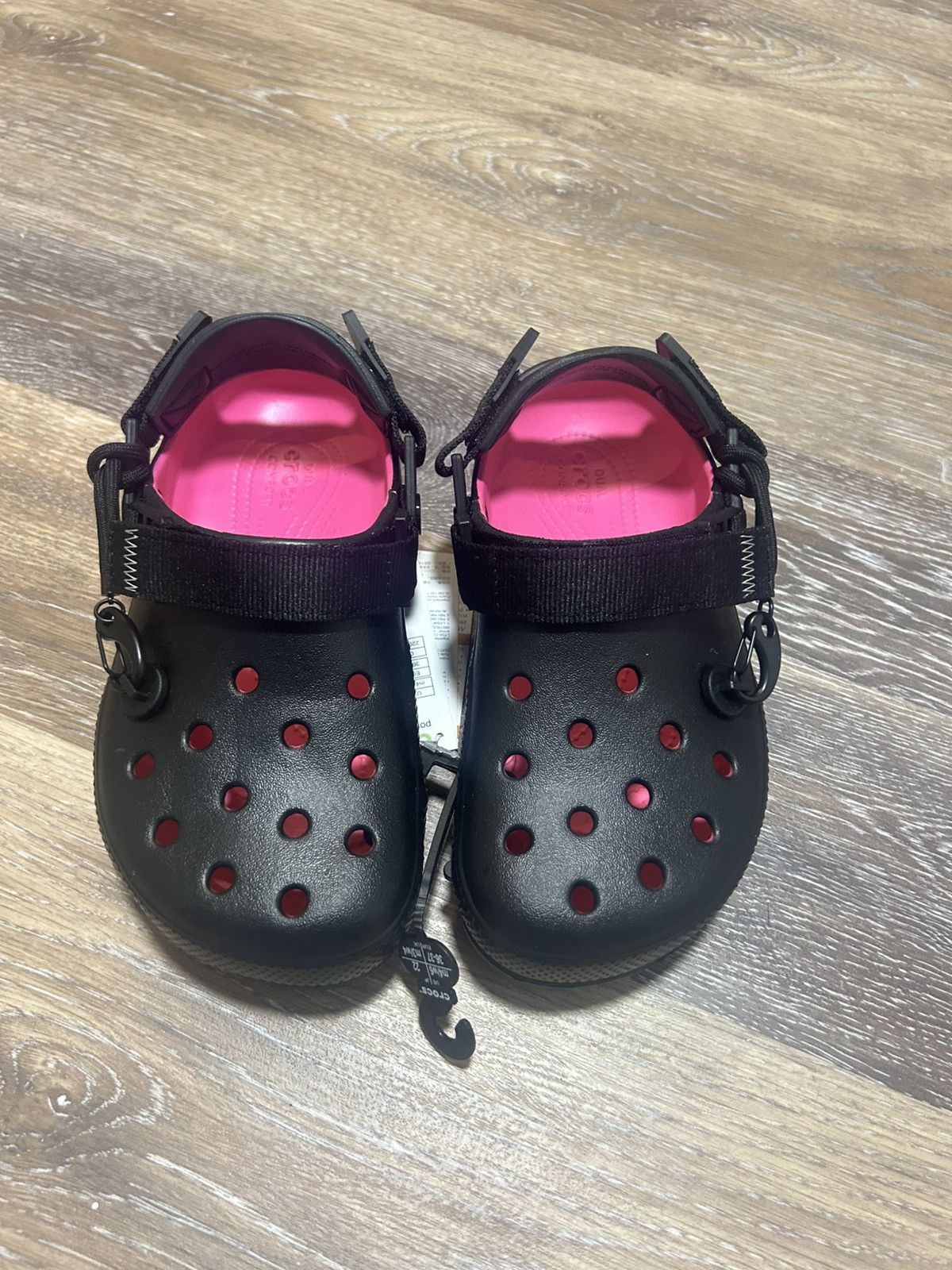 Crocs × Rap Tees Post Malone x Crocs Duet Max 2 Clog Black Size US 6 / IT 36 - 3 Thumbnail
