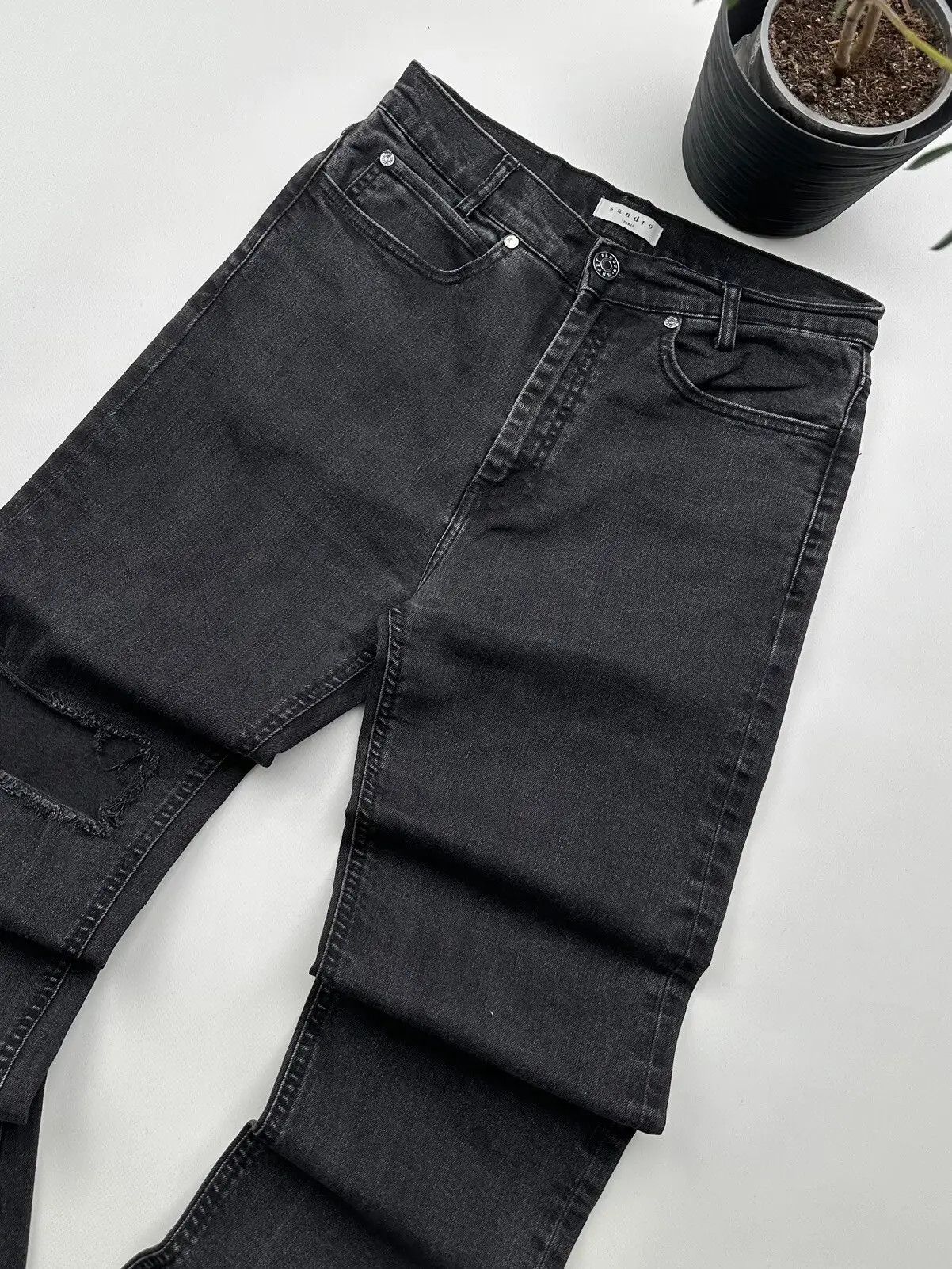 Sandro Sandro Jeans(134) Size 26" / US 2 / IT 38 - 2 Thumbnail