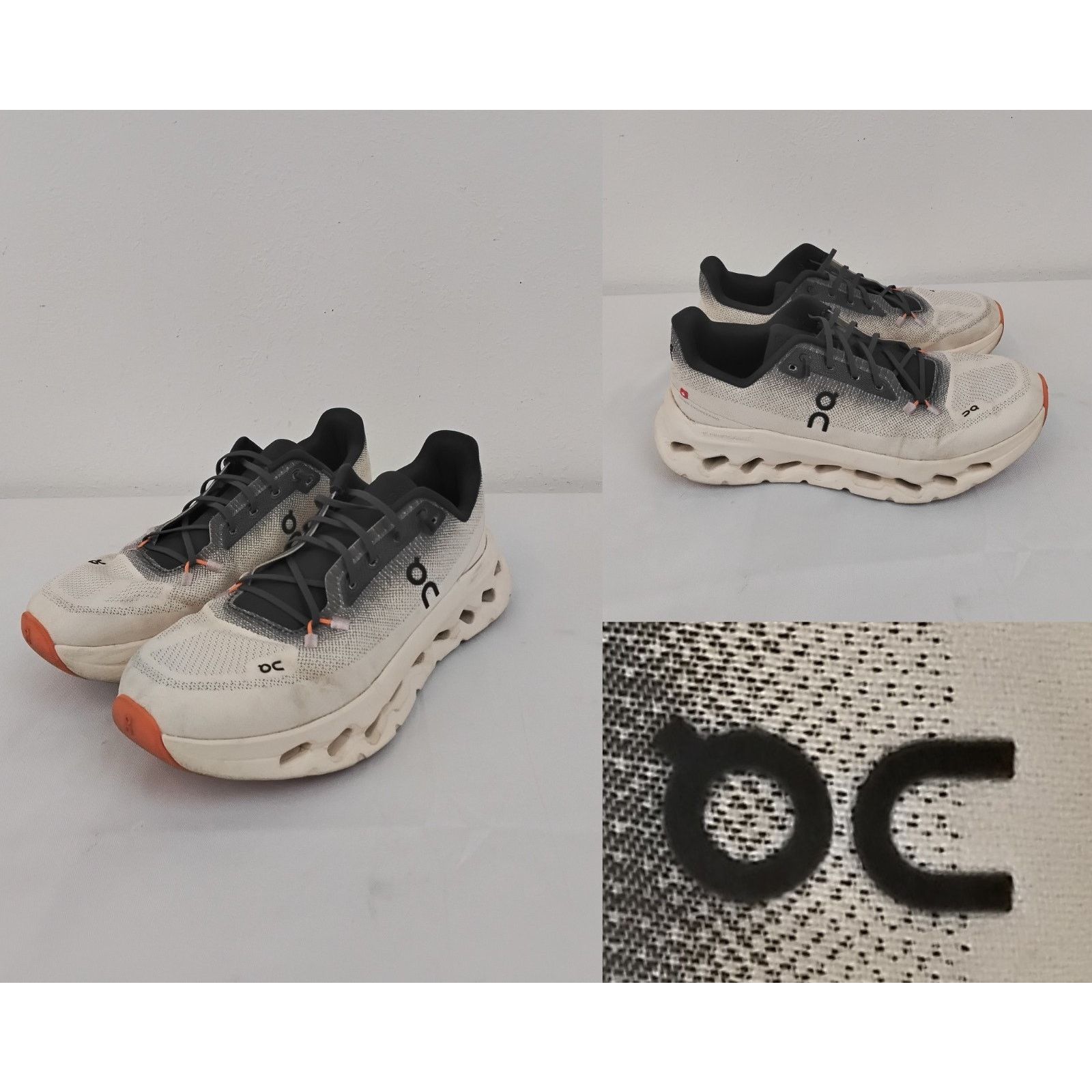 On On Cloud Cloudtec Running Shoe Women's 9.5 Iron Dew White Size US 9.5 / IT 39.5 - 1 Thumbnail