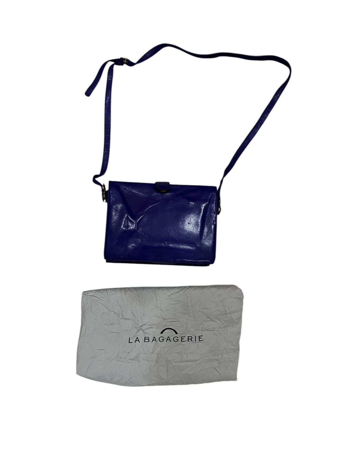 Leather × Vintage LA BAGAGERIE JEAN MARLAIX vintage leather bag Size ONE SIZE - 1 Thumbnail