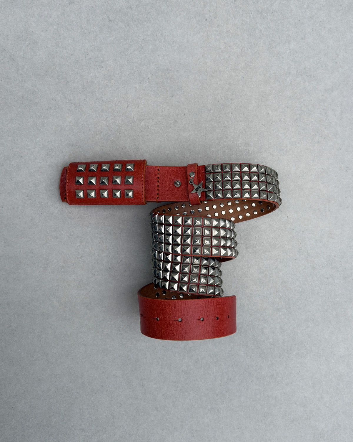 Andrew Mackenzie AW2008 Andrew Mackenzie Studded Punk Leather Belt Size ONE SIZE - 16 Thumbnail