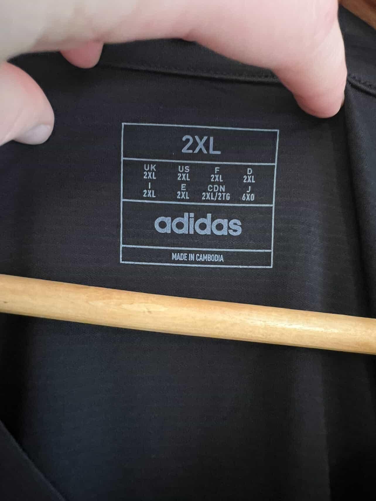 Adidas Adidas t-shirt long sleeve 💥🔥 Size US XXL / EU 58 / 5 - 5 Thumbnail