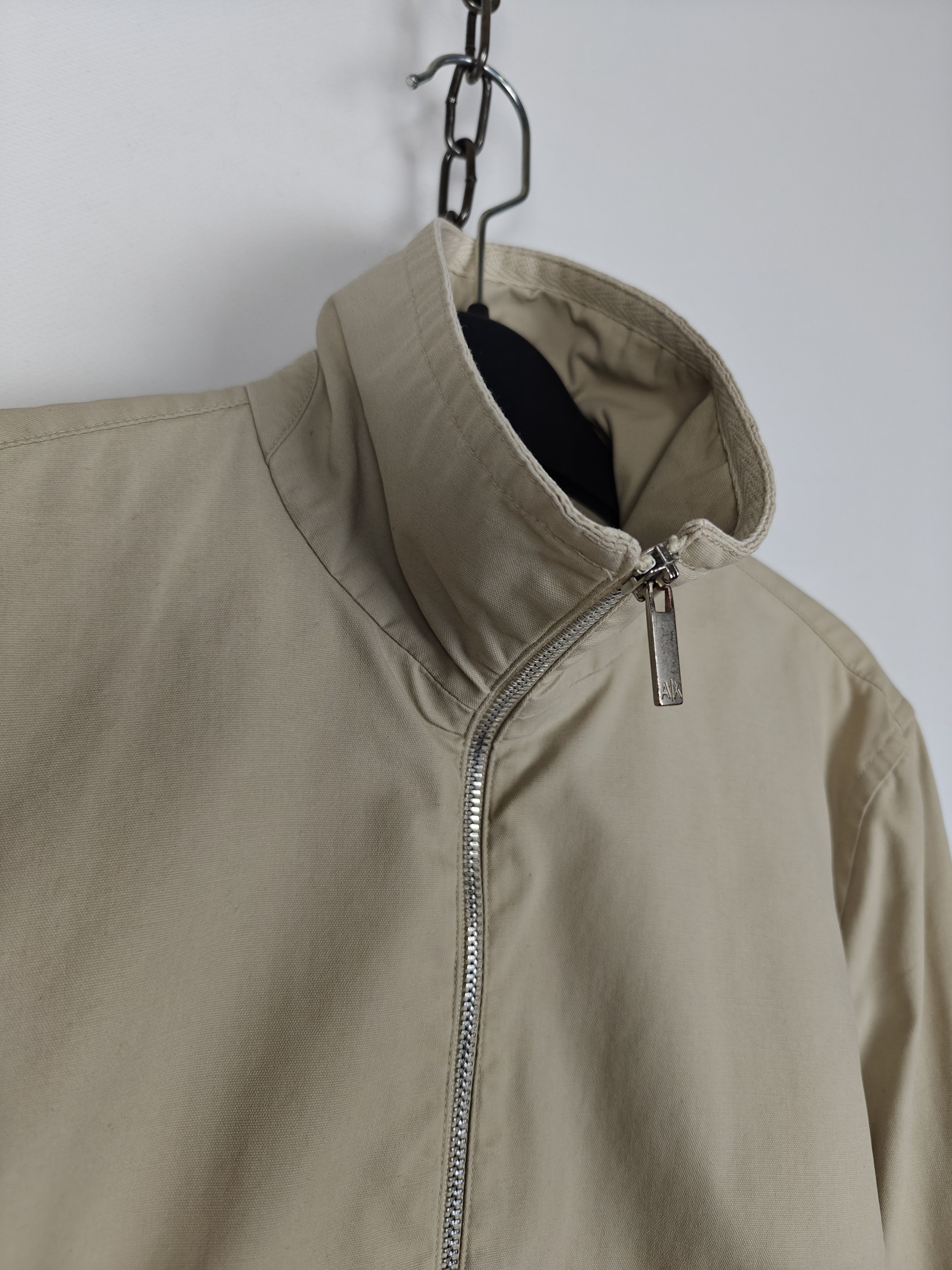Armani Exchange Armani Exchange Jacket Jacket Zip AX Vtg Beige size M Size M / US 6-8 / IT 42-44 - 8 Thumbnail