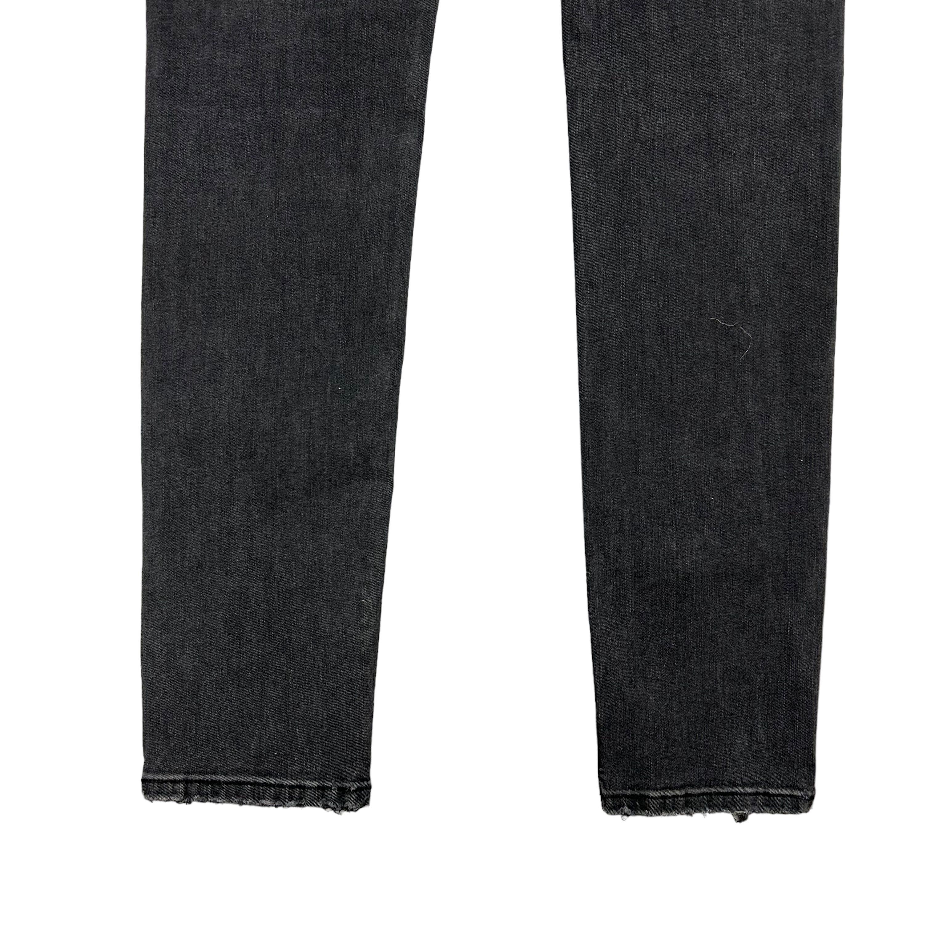 Dolce & Gabbana Dolce Gabbana Black Skinny Cotton Stretch Denim Jeans 50 Size US 32 / EU 48 - 7 Thumbnail