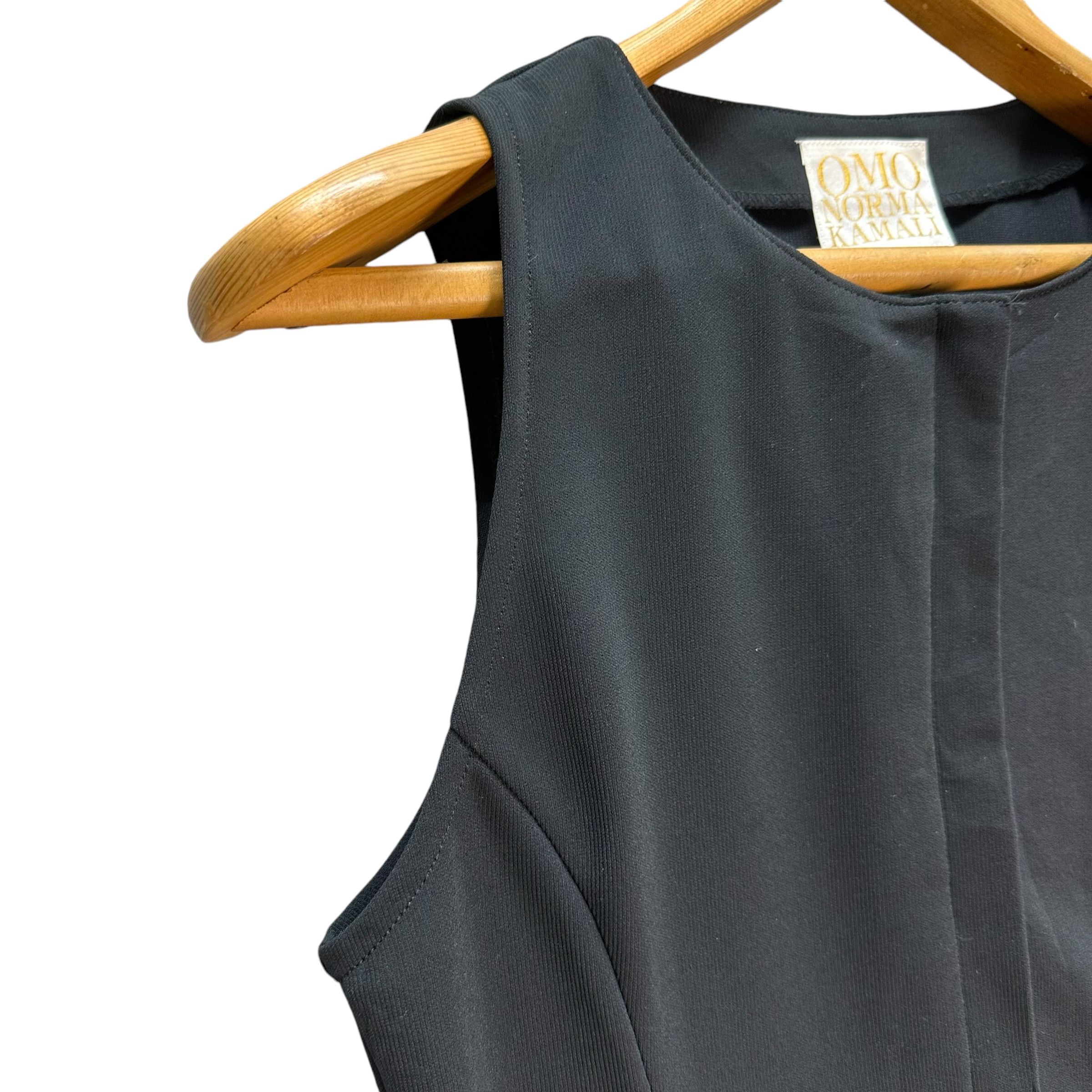 Norma Kamali OMO NORMA KAMALI Sleeveless Blouse #1493-A62 Size S / US 4 / IT 40 - 3 Thumbnail