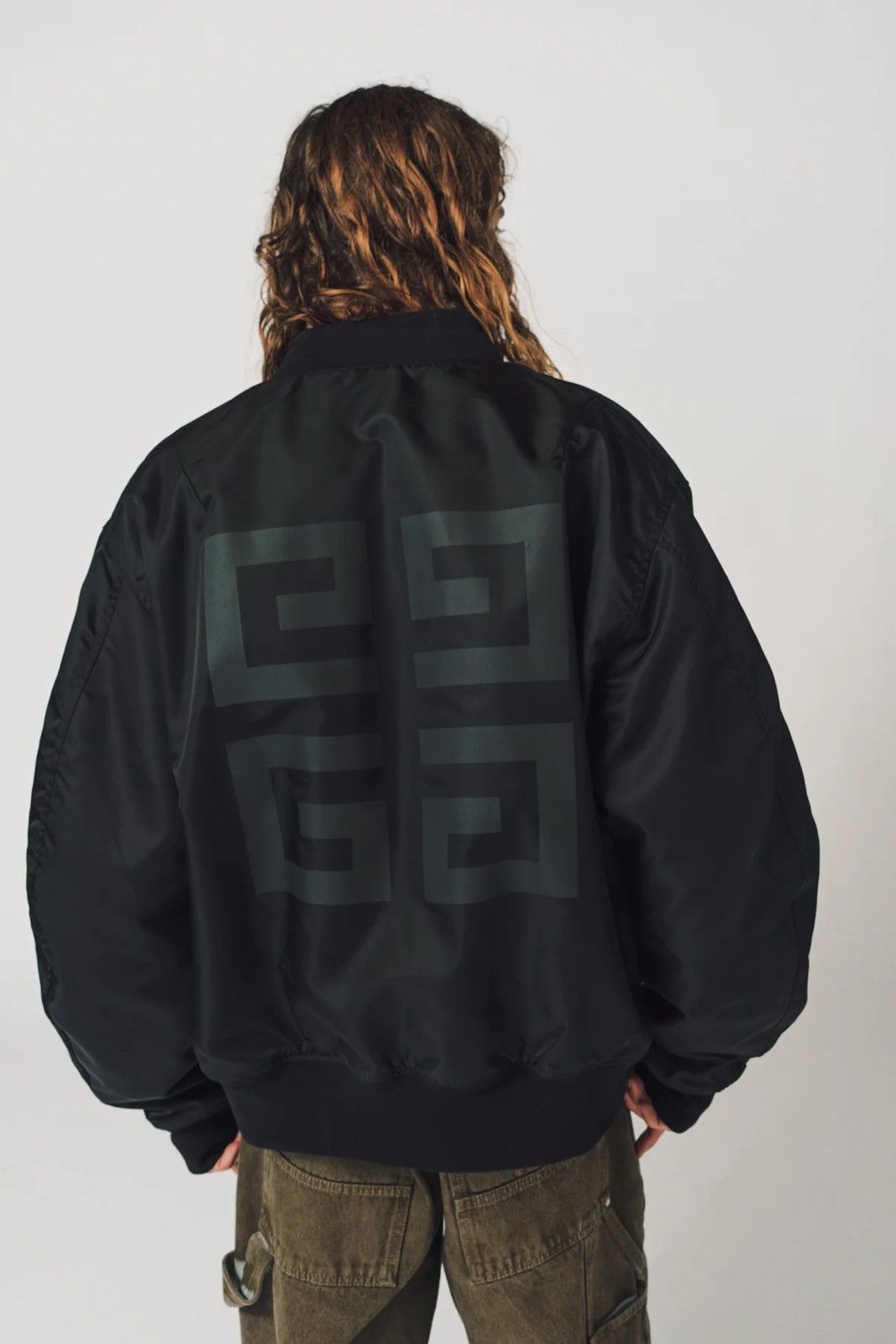 Givenchy $3.8k Givenchy Reversible Denim Bomber Jacket Size US L / EU 52-54 / 3 - 4 Thumbnail