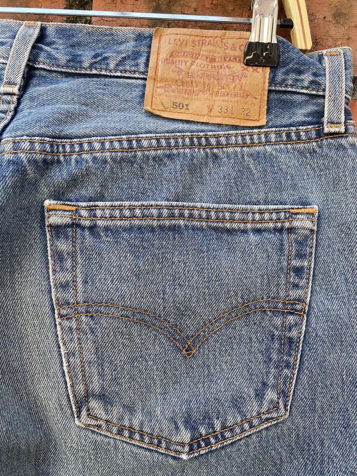 Levi's × Levi's Vintage Clothing × Vintage W34x31 vintage levi's 501 made in USA 90s Size US 34 / EU 50 - 4 Thumbnail