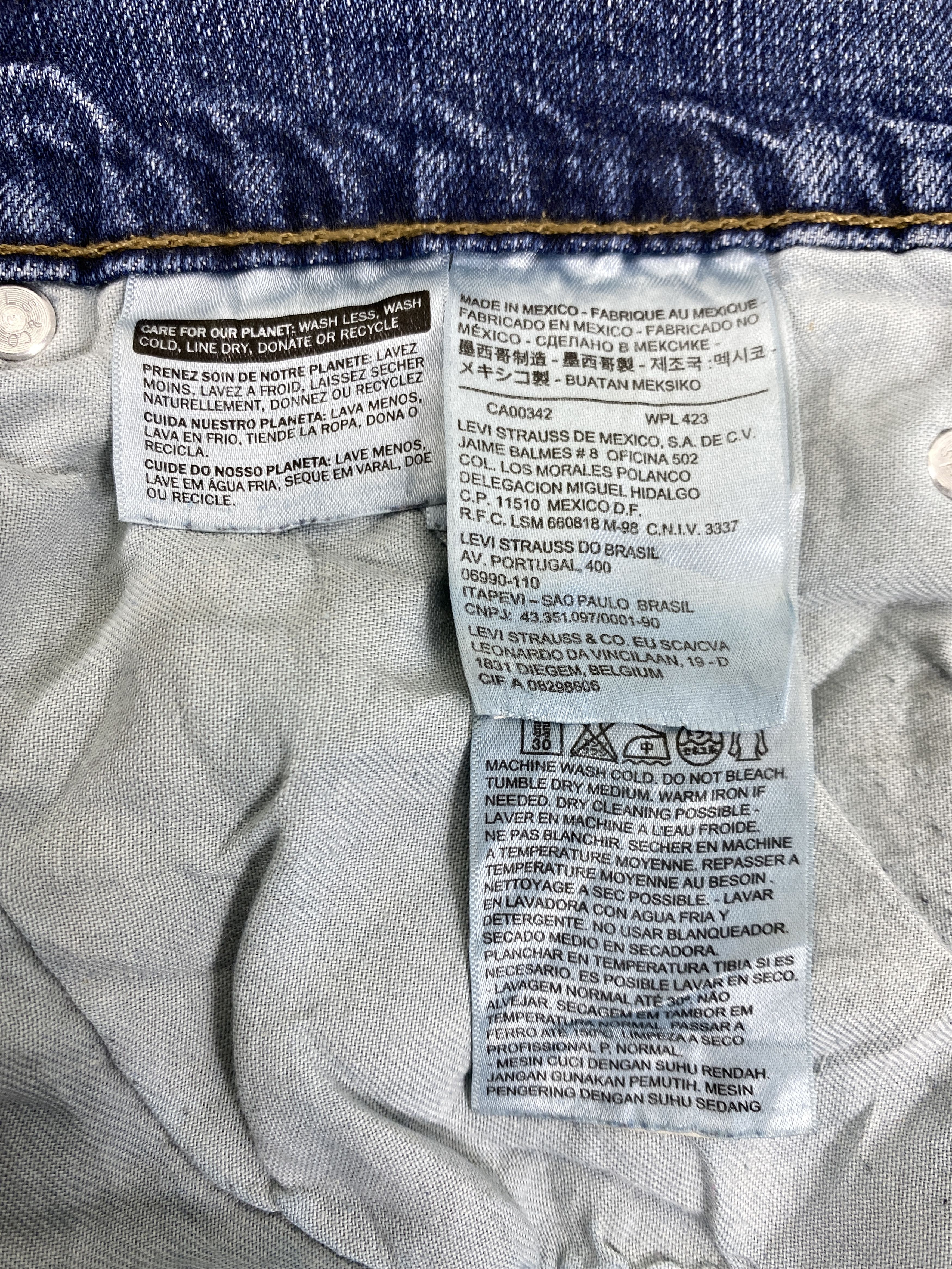 Levi's Vintage Levi's Distressed Denim 34 x 29 -JN568 Size US 34 / EU 50 - 9 Thumbnail