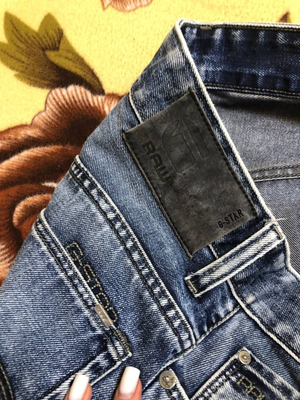 G-Star G-STAR RAW 3301 Slim Pants Jeans Distressed Faded Size US 32 / EU 48 - 21 Thumbnail