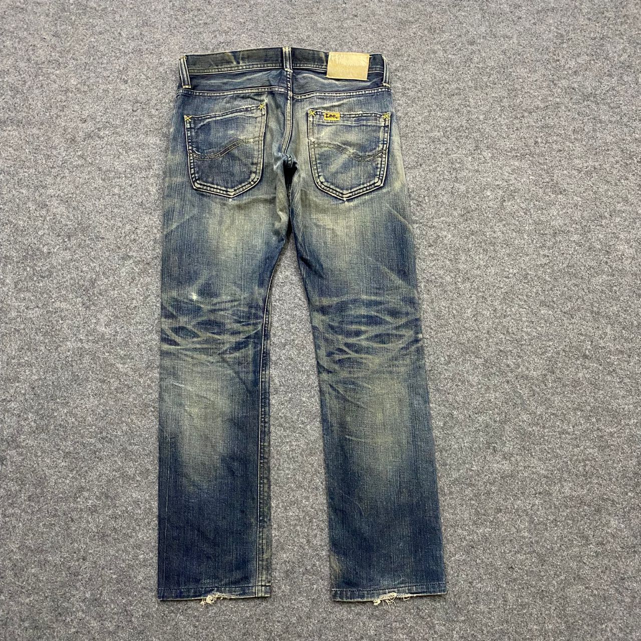 If Six Was Nine 💥Best Offer💥Vintage Lee Riders Distressed Denim Size US 32 / EU 48 - 2 Thumbnail