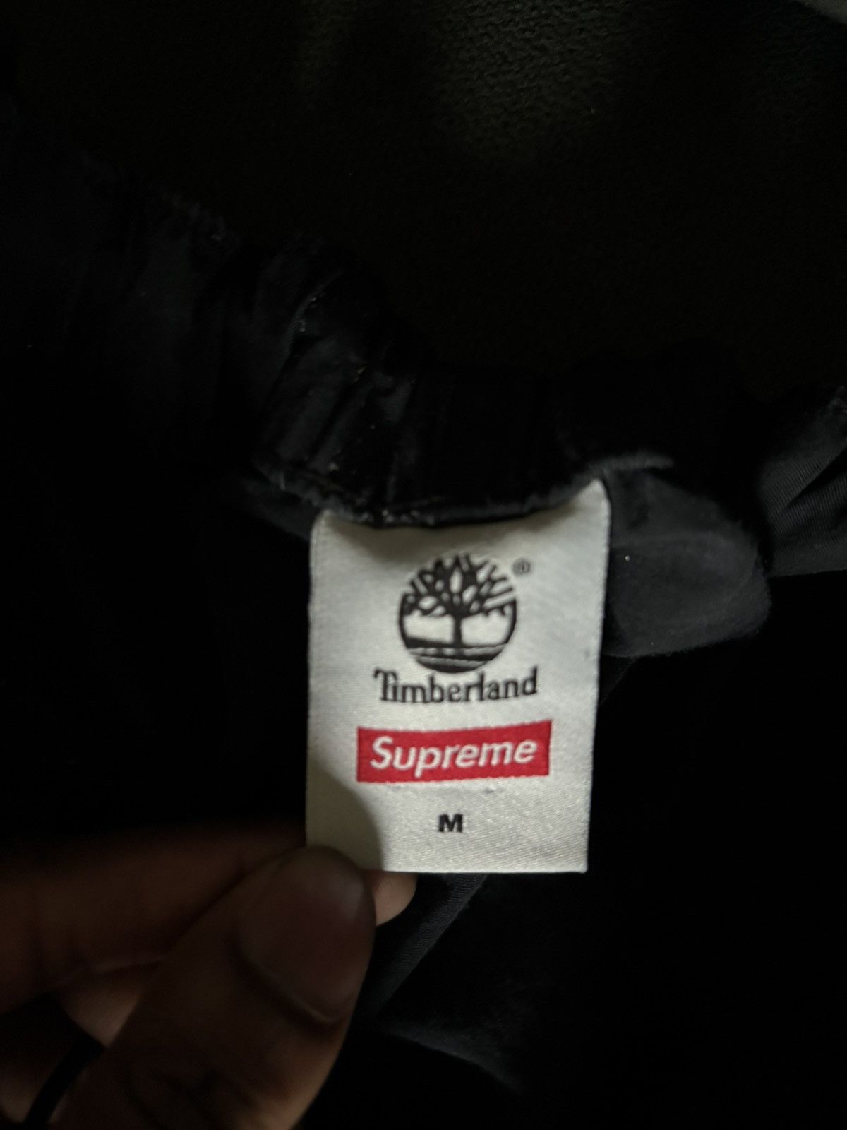 Supreme × Timberland Supreme x Timberland Reflective Taping Track Pant 'Black' Size US 32 / EU 48 - 3 Thumbnail