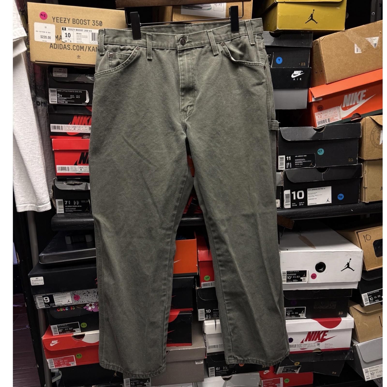 Dickies Green Dickie Carpenter Pants -- 36 x 30 -- Size US 36 / EU 52 - 2 Thumbnail