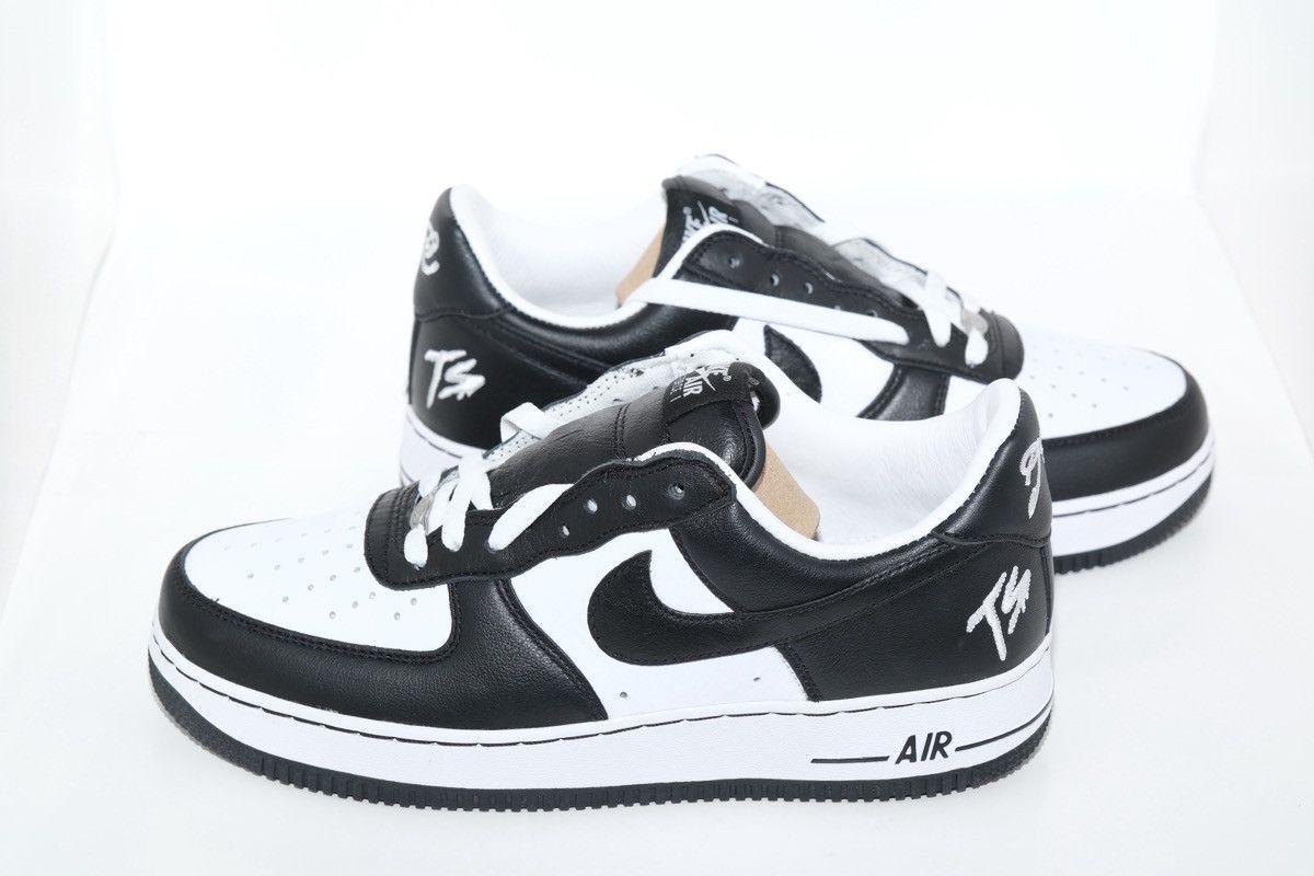 Nike Nike Air Force 1 Low x Terror Squad Black White Size 8.5 Size US 8.5 / EU 41-42 - 8 Thumbnail