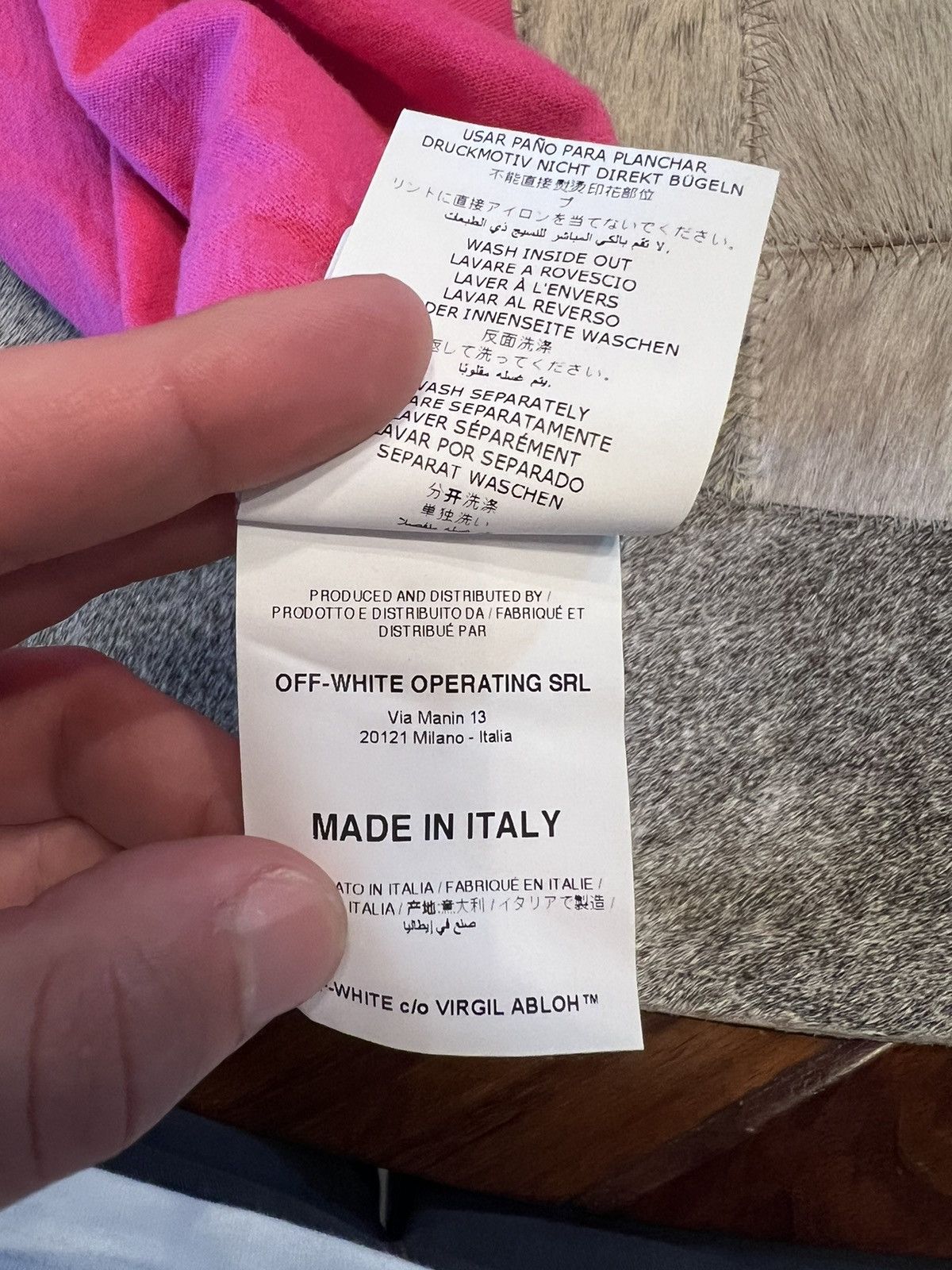 Off-White 18-18 Off-White™ 2013 seasonal tee Size US M / EU 48-50 / 2 - 7 Thumbnail