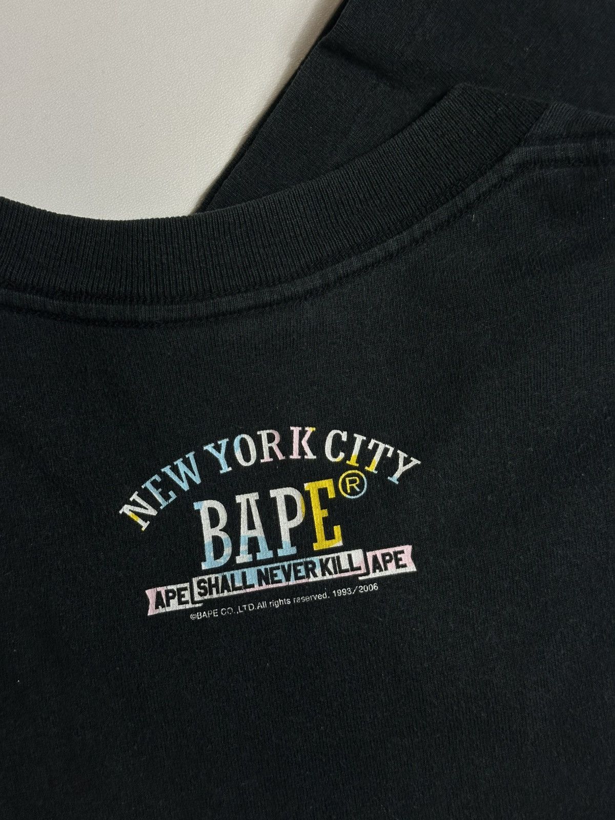 Bape Vintage Bape New York City Anniversary Edition Tee Size US S / EU 44-46 / 1 - 4 Thumbnail