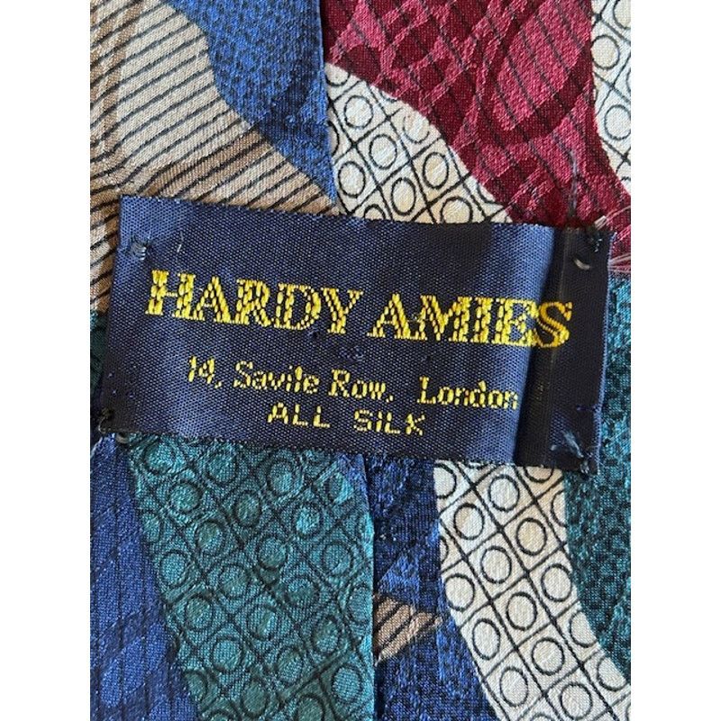 Hardy Amies Vintage Hardy Amies All Silk Ties Set of 3 1990s Patterns Size ONE SIZE - 5 Thumbnail