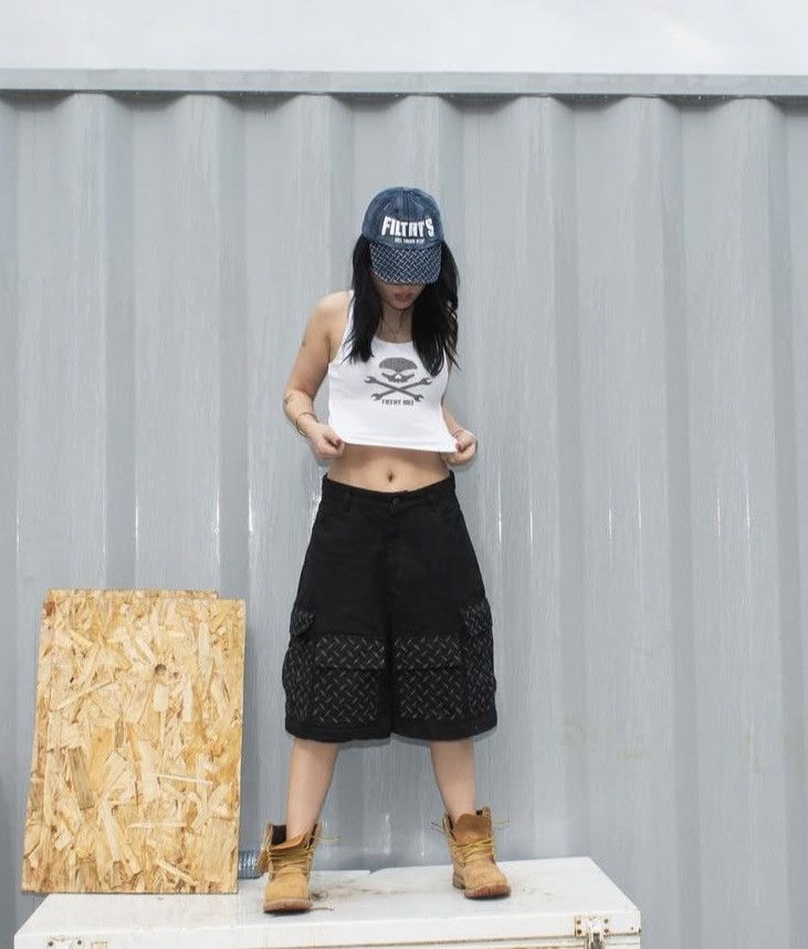 Billy Hill Billy Hill X F1lthy “Filthy Hill” Diamond Plated Denim Hat Size ONE SIZE - 10 Thumbnail