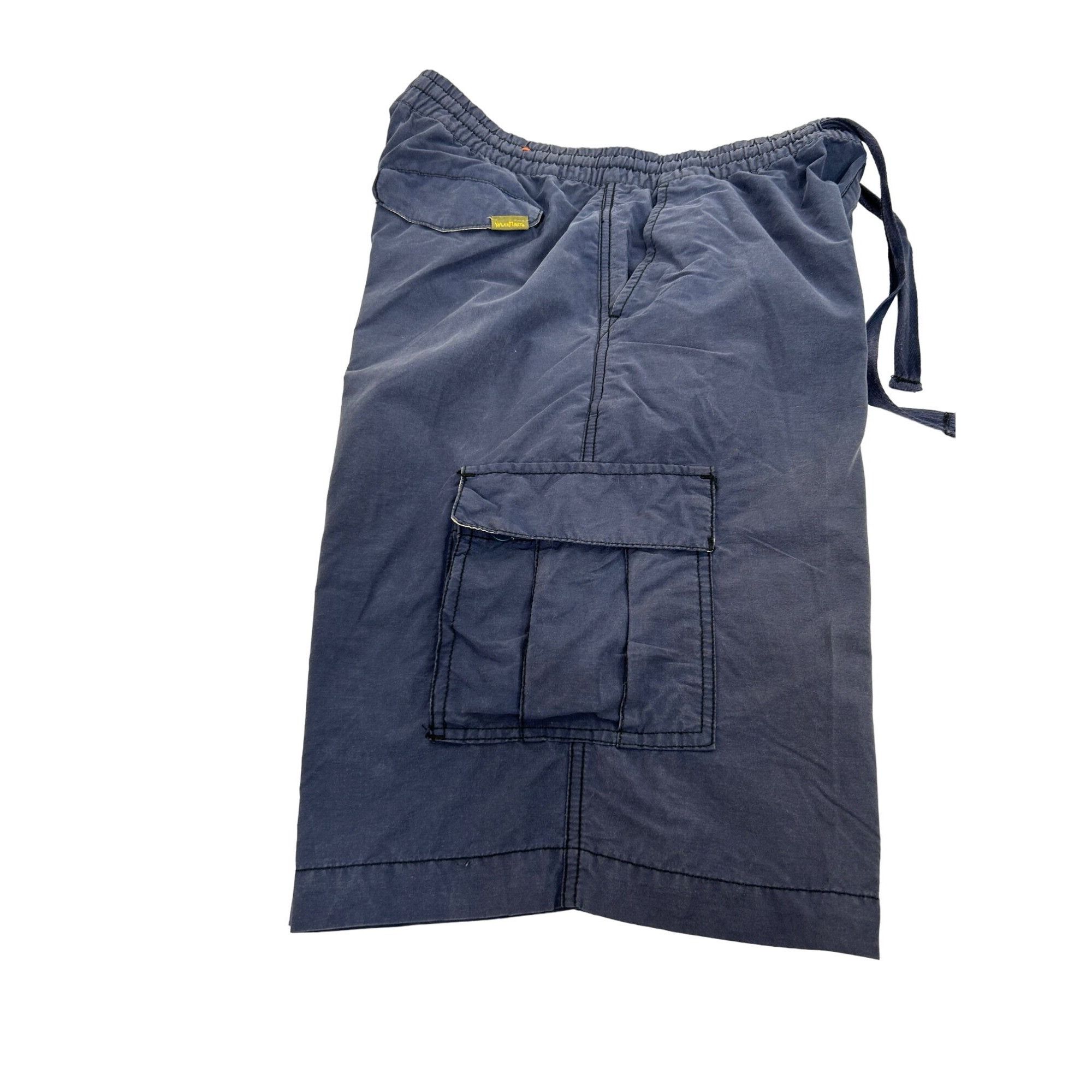Other Wear First Men’s Cargo Shorts Navy Blue 36 Cotton Nylon Draw Size US 36 / EU 52 - 15 Thumbnail