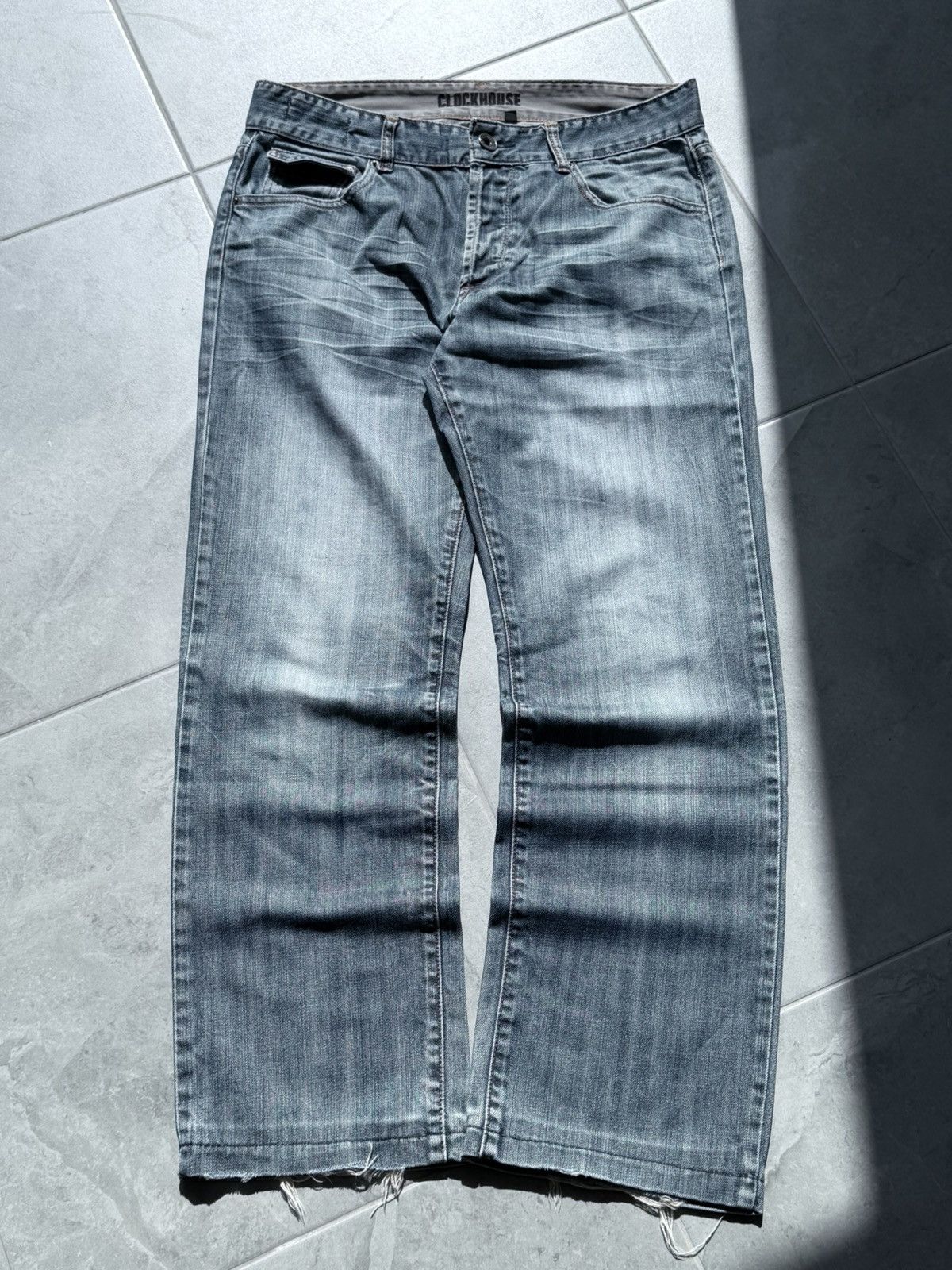 Hedi Slimane Vintage Hedi Slimane Style Washed Distressed Denim Jeans Size US 32 / EU 48 - 1 Thumbnail