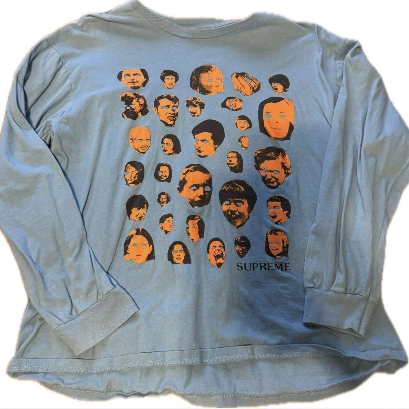 Supreme Supreme faces long sleeve tee Size US XL / EU 56 / 4 - 1 Thumbnail