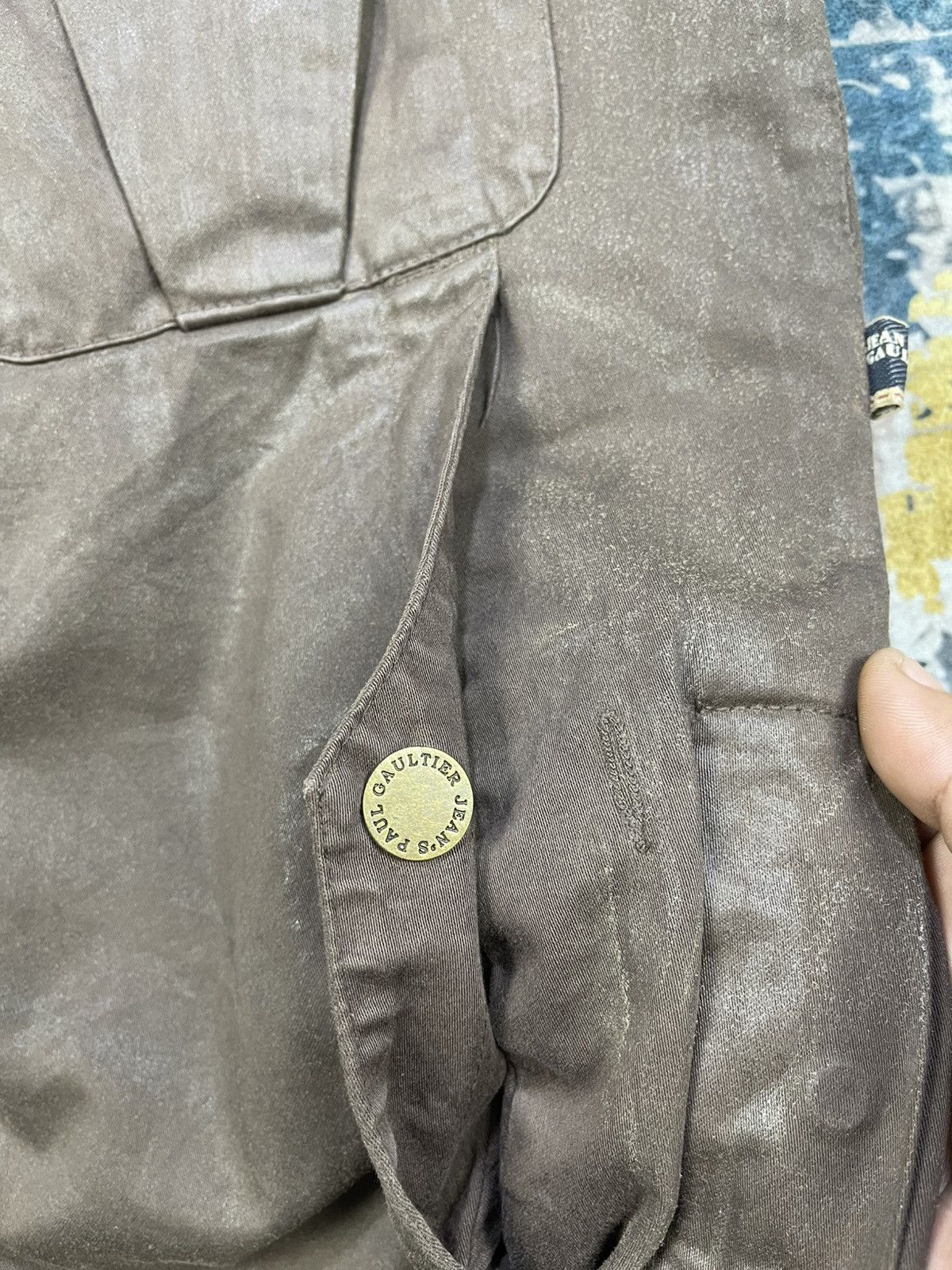 Jean Paul Gaultier Jean Paul Gaultier Utility Waxed Field Jacket Size US M / EU 48-50 / 2 - 7 Thumbnail