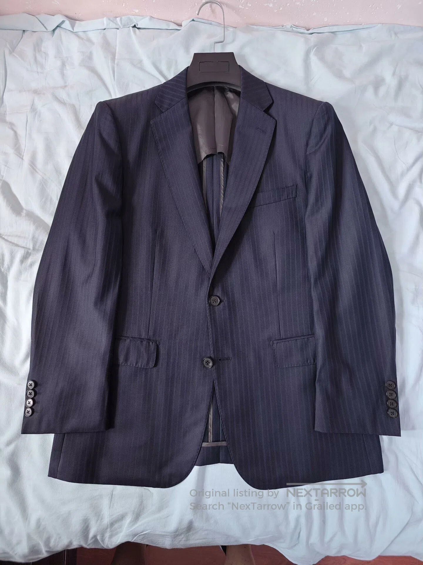 Ermenegildo Zegna Custom Italian Zegna Wool Blazer. Size US M / EU 48-50 / 2 - 5 Thumbnail