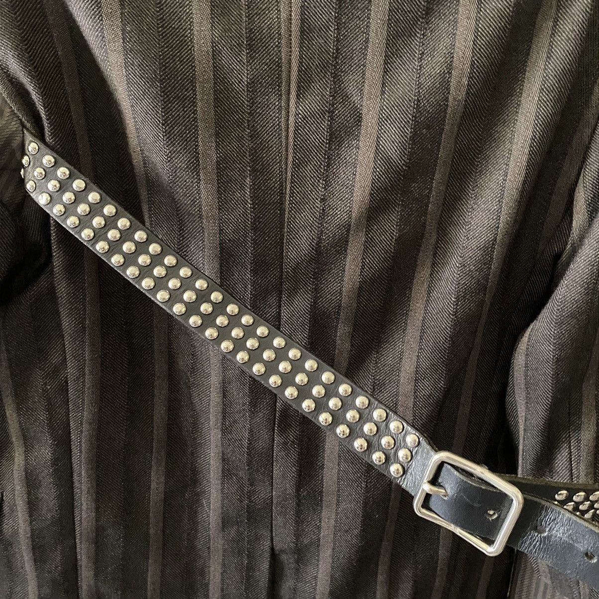 Comme des Garcons Vintage Fall00 Double Layer Blazer With Bondage Stud Strap Size M / US 6-8 / IT 42-44 - 5 Thumbnail