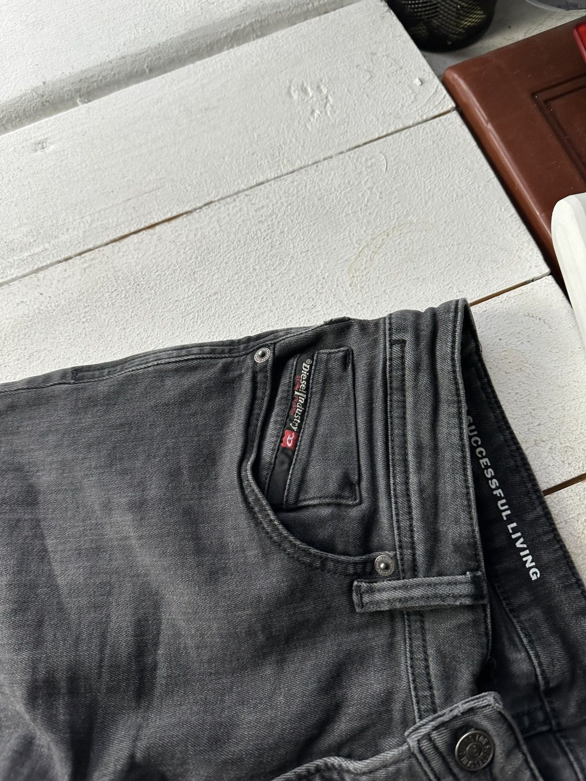 Diesel 🚨Gothic Diesel Regular Slim relax Flared Jeans Womens Size 30" / US 8 / IT 44 - 6 Thumbnail