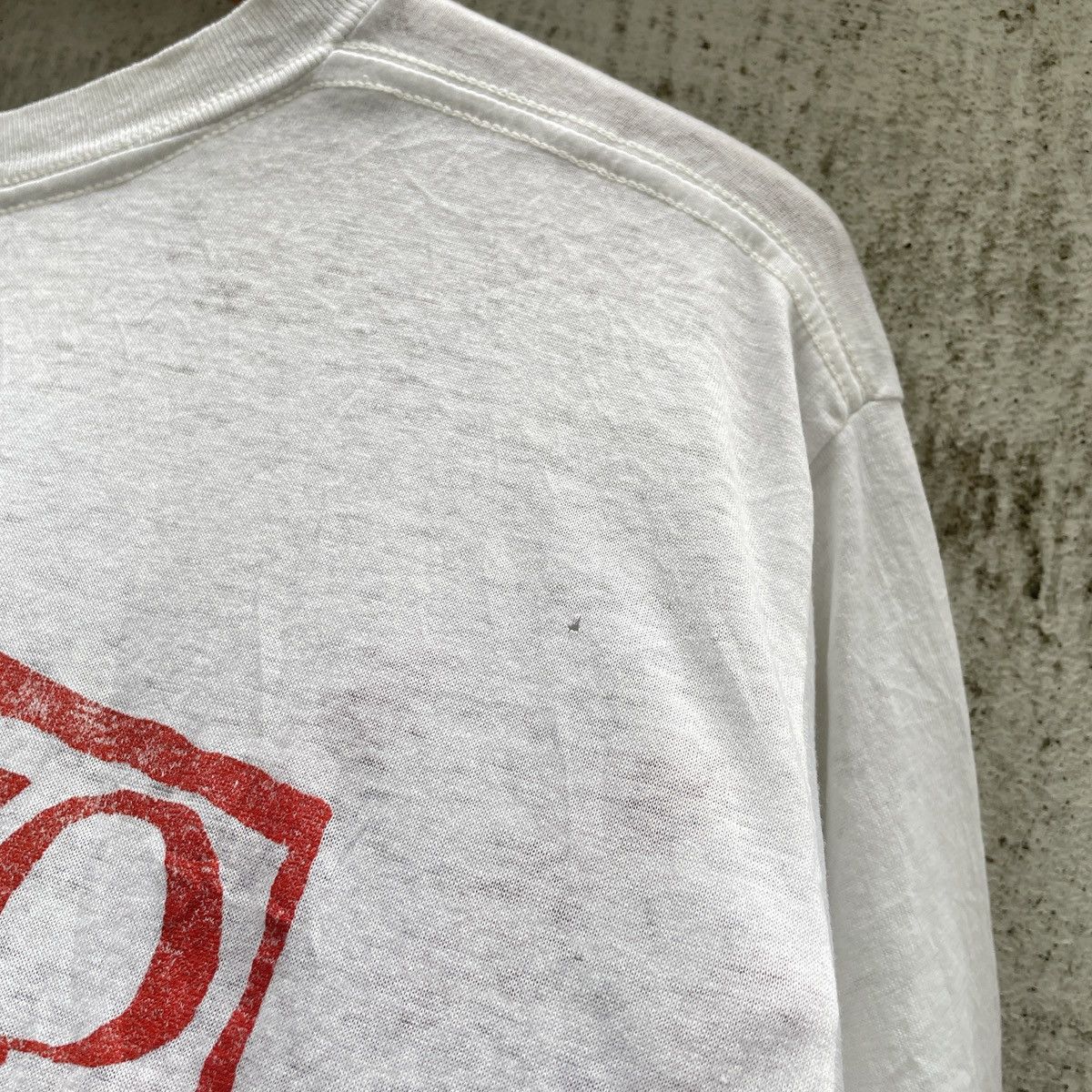 Band Tees Vintage PIL Public Image Ltd. Happy? T-Shirt Size US XL / EU 56 / 4 - 25 Thumbnail