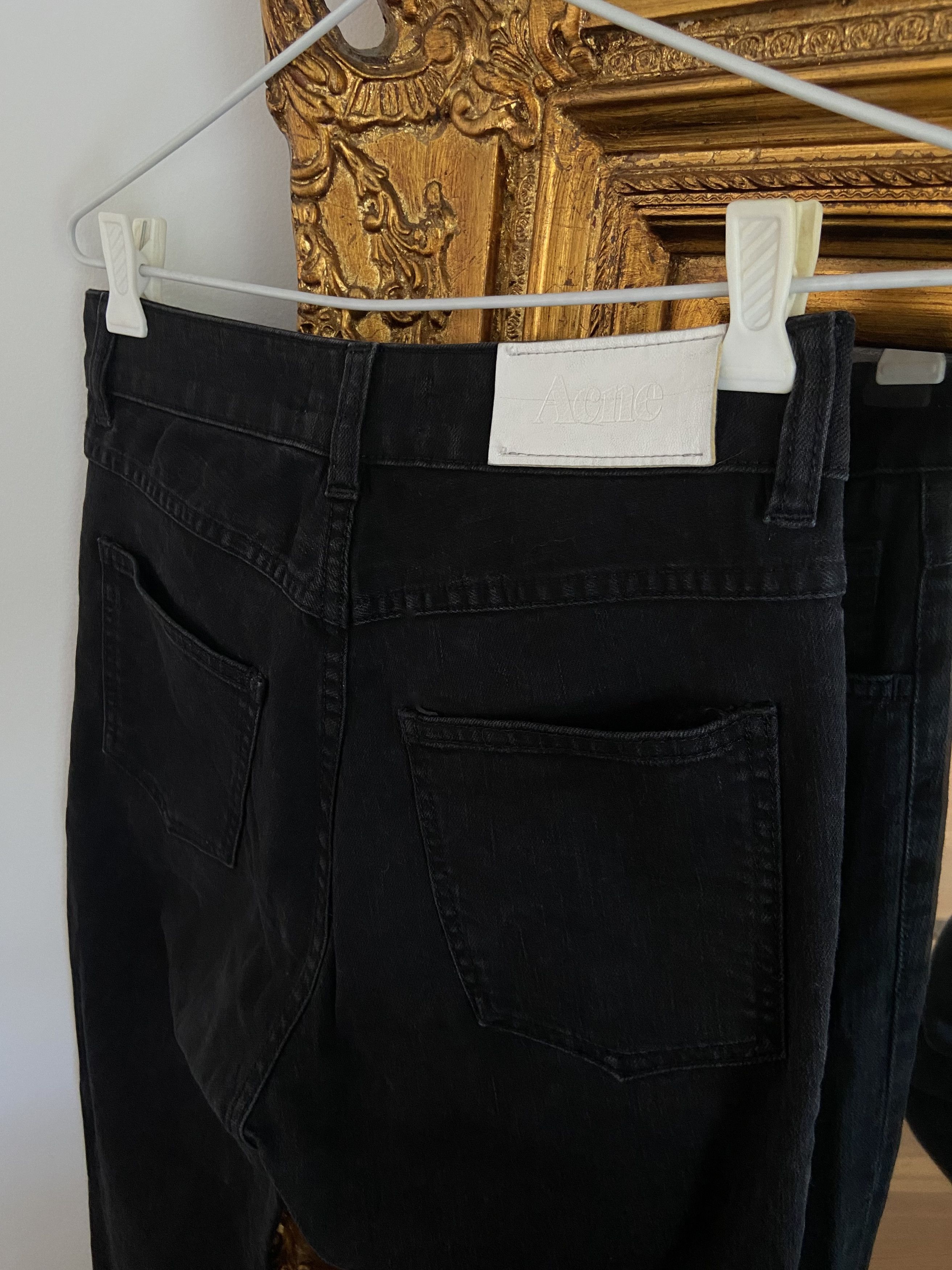 Acne Studios High Waisted Jeans Slim Size 28" / US 6 / IT 42 - 16 Thumbnail