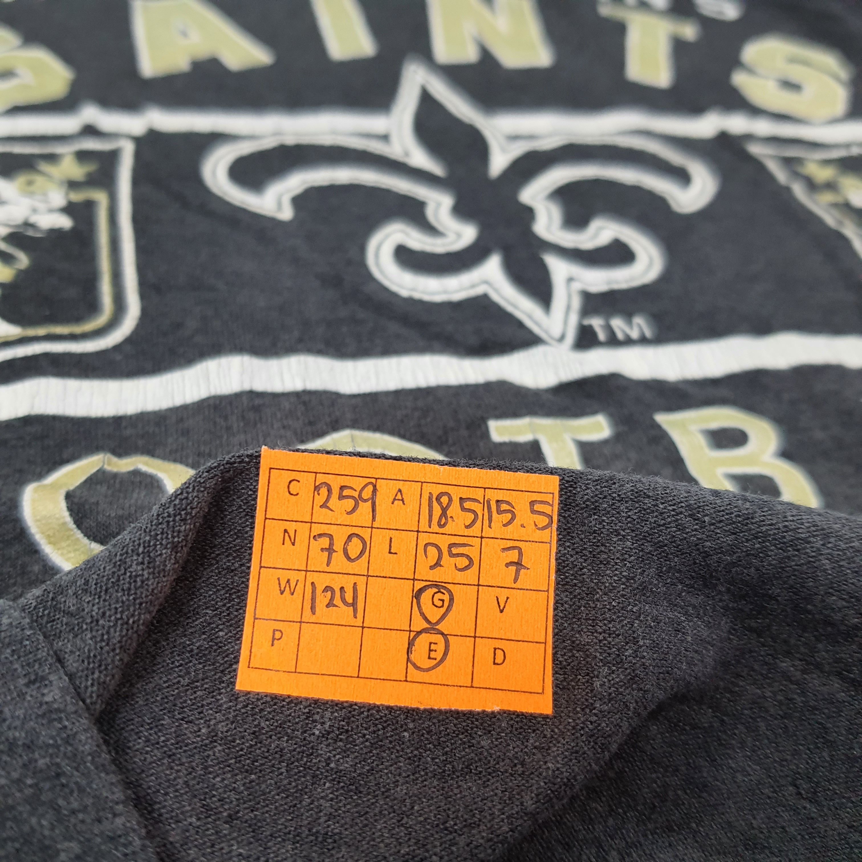 Logo 7 Vintage New Orleans Saints Football Tshirt C259N70 Size US S / EU 44-46 / 1 - 7 Thumbnail