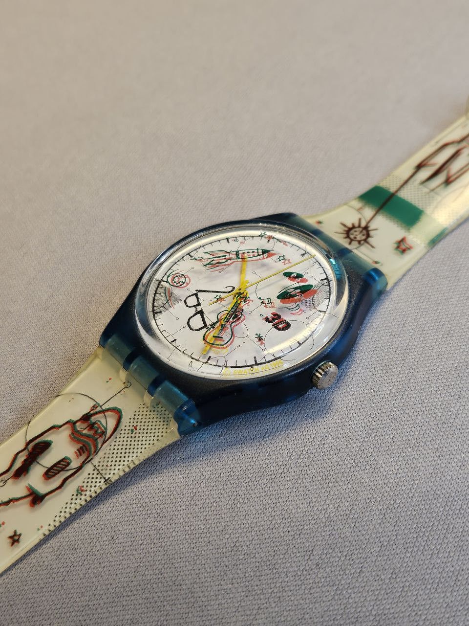 Swatch Swatch '"3D Experience" GL 108 1996' Size ONE SIZE - 6 Thumbnail
