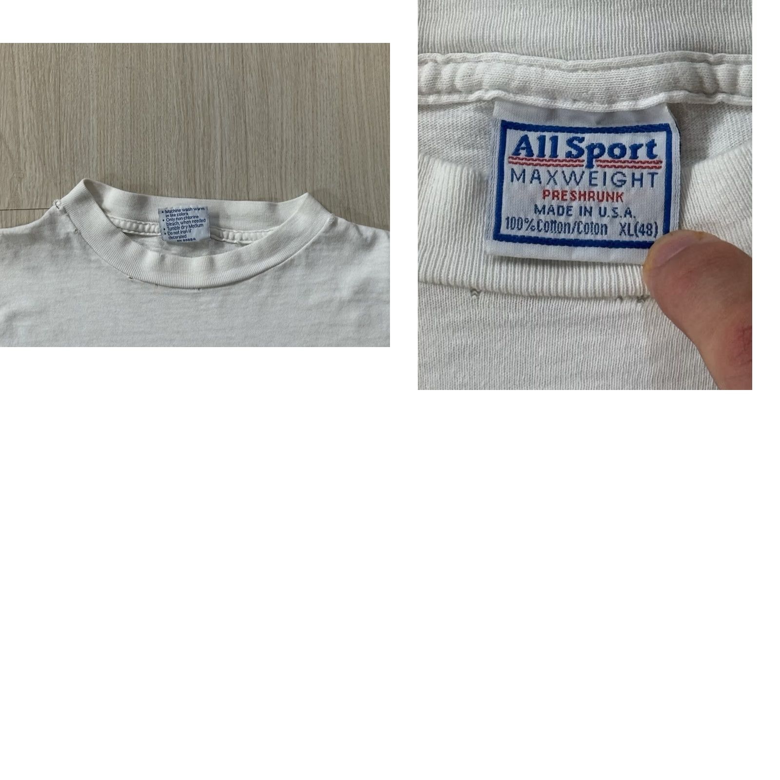 Vintage VINTAGE The Tick Spoon! Promo Shirt XL Men White 90s Graphic Print Crew Neck Short Sleeve Cotton All Sport Size US XL / EU 56 / 4 - 8 Thumbnail