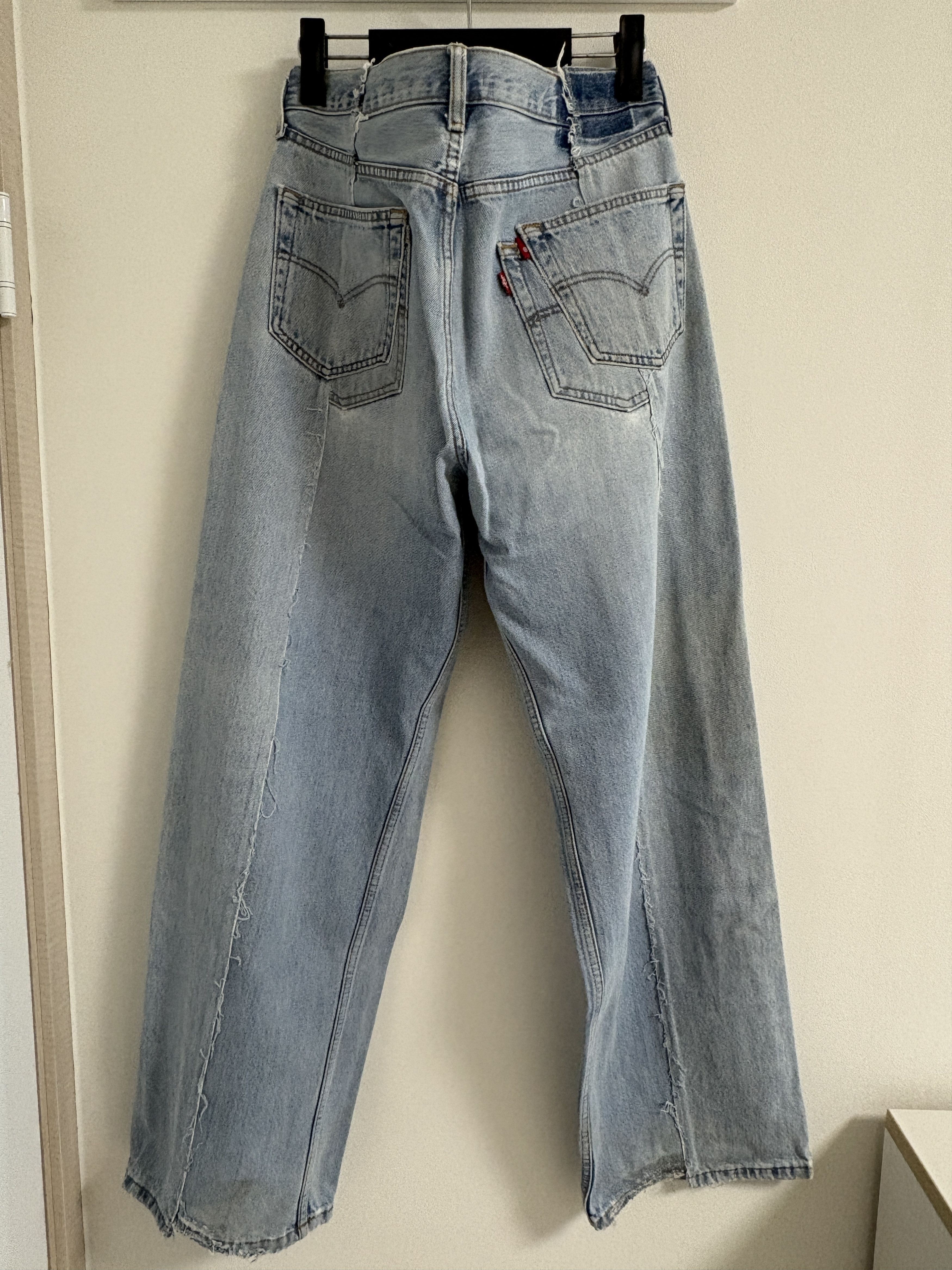 Old Park OLD PARK PAINTED BAGGY JEANS Size US 31 - 2 Thumbnail