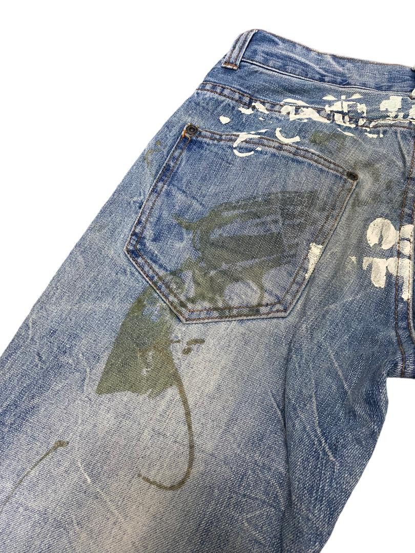 Japanese Brand 💥BEST OFFER💥DAPIMOON JAPAN GUNS DESIGN POCKET DENIM Size US 30 / EU 46 - 15 Thumbnail