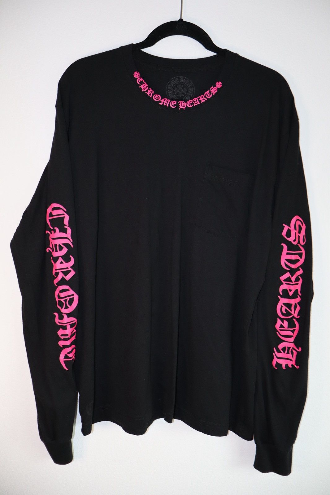 Chrome Hearts Chrome Hearts Pink Longsleeve Size US XL / EU 56 / 4 - 1 Thumbnail
