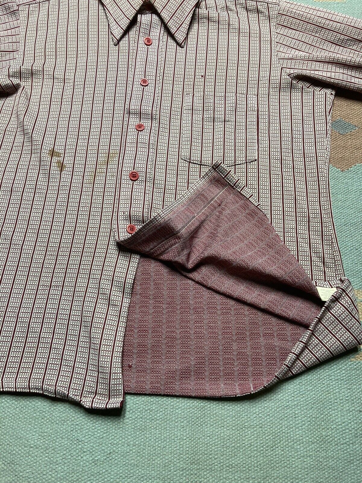 Arrow × Vintage 70s button shirt arrow scrambler knit disco dagger collar Lg Size US L / EU 52-54 / 3 - 7 Thumbnail