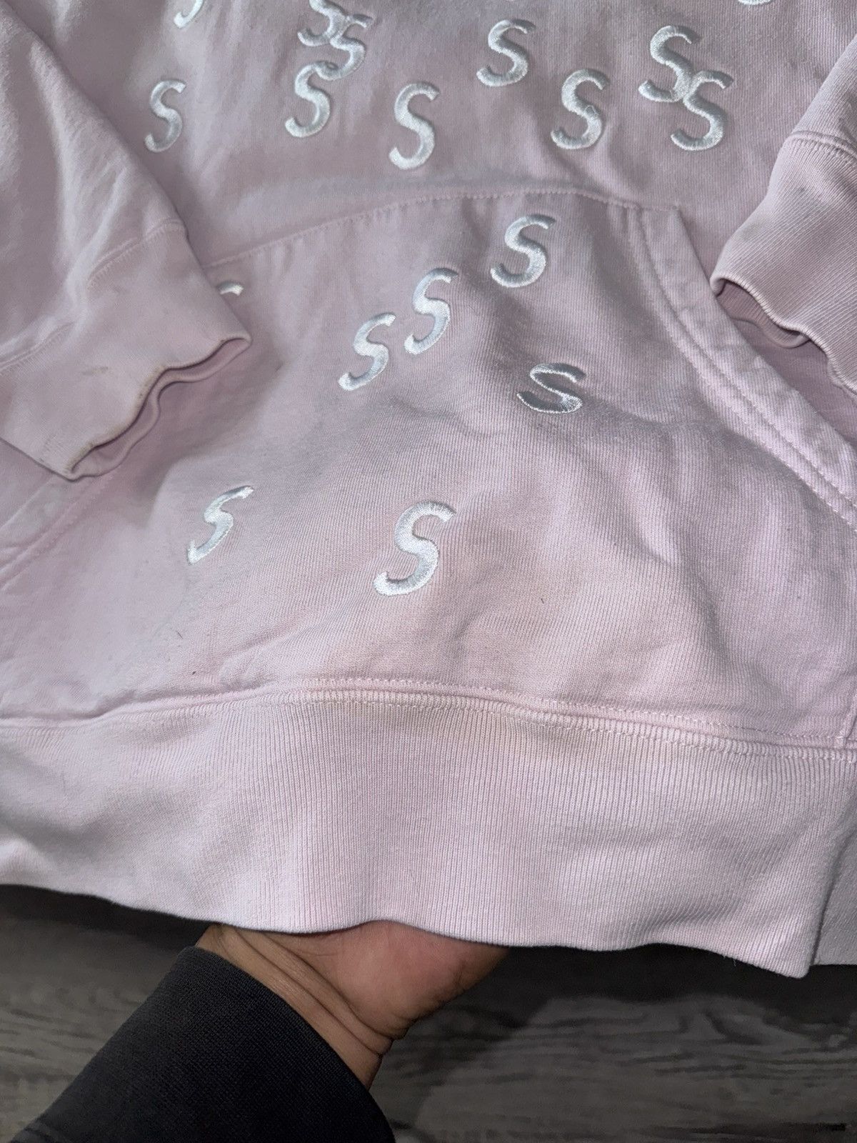Supreme Supreme Embroidered S Hooded Sweatshirt Size US L / EU 52-54 / 3 - 2 Thumbnail