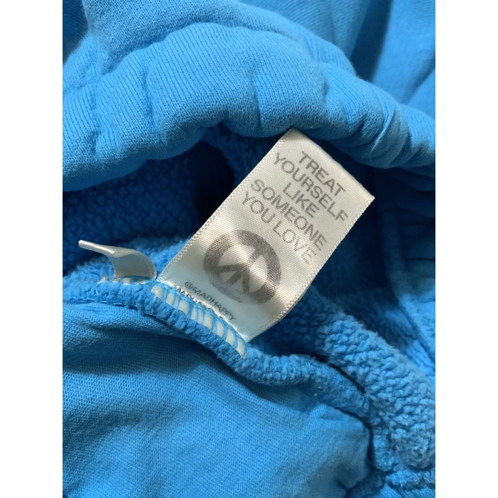 Madhappy Madhappy Sweat Shorts Blue Fleece Blank 7” Inseam Heavyweight Essential Sz S Mens Activewear Drawstring Size US 29 - 4 Thumbnail