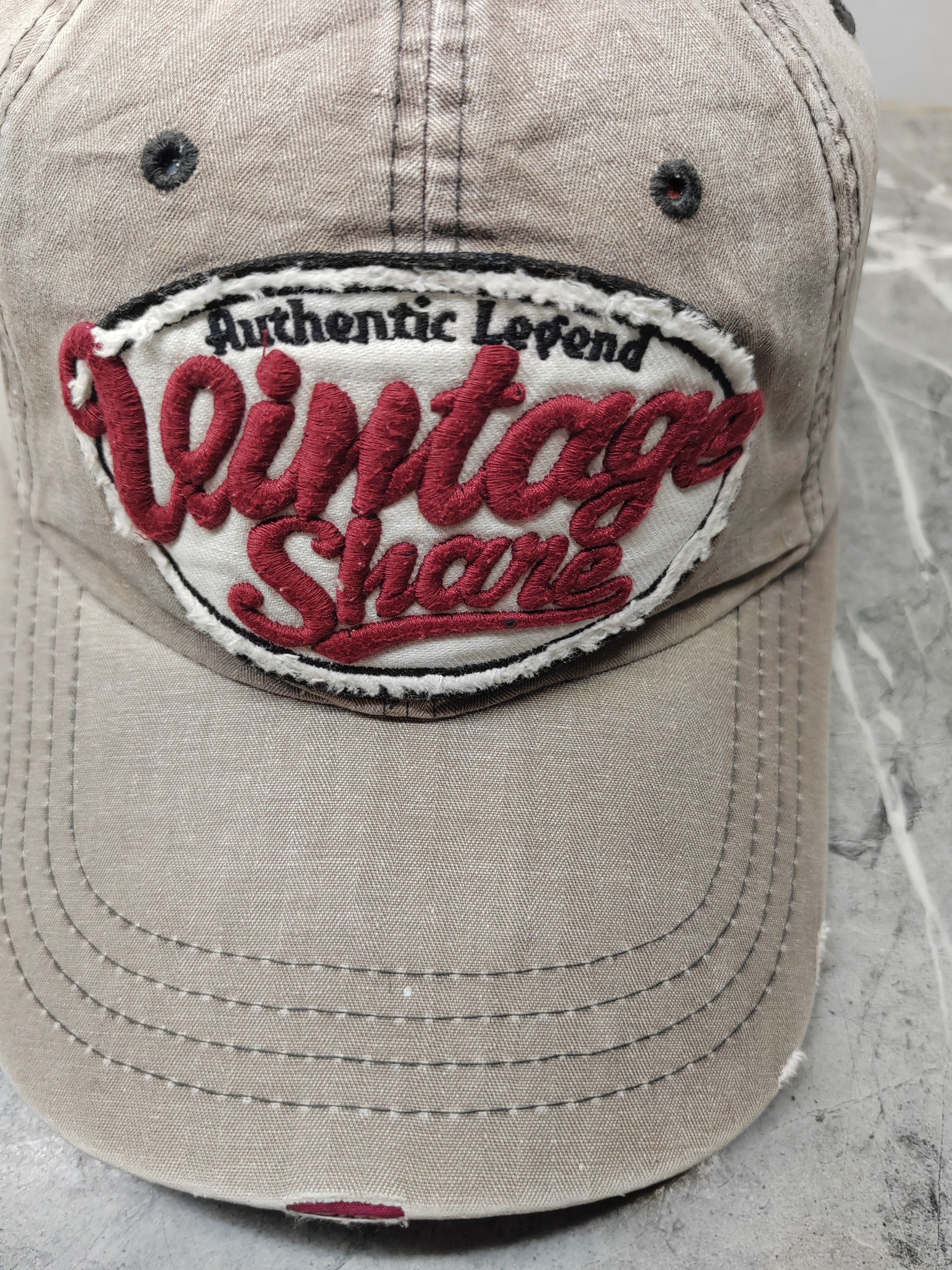 Vintage Vintage Share Distressed Style Cap Hat Size ONE SIZE - 3 Thumbnail