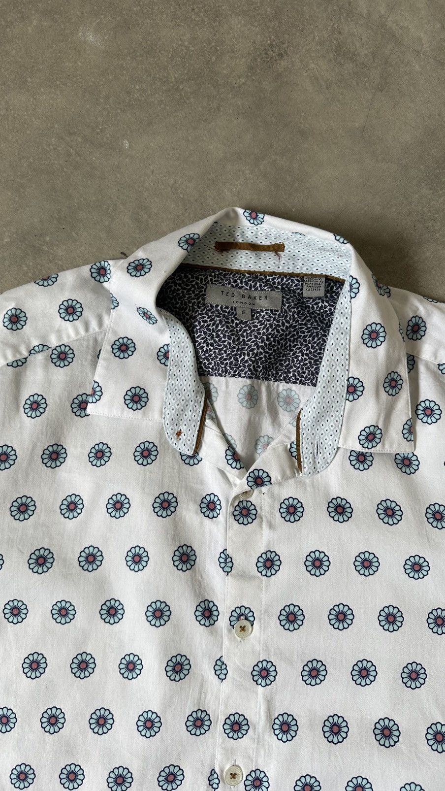 Ted Baker TED BAKER LONDON PRINTED SHIRT Size US M / EU 48-50 / 2 - 4 Thumbnail