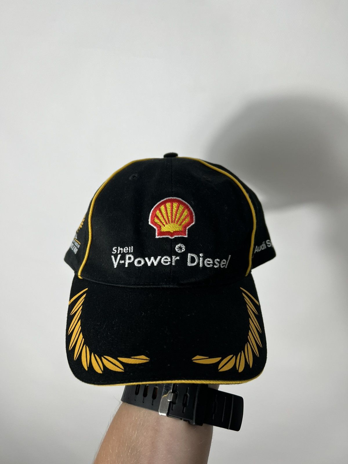 Audi Vintage streetwear racing Shell V-Power Diesel Audi hat cap Size ONE SIZE - 1 Thumbnail