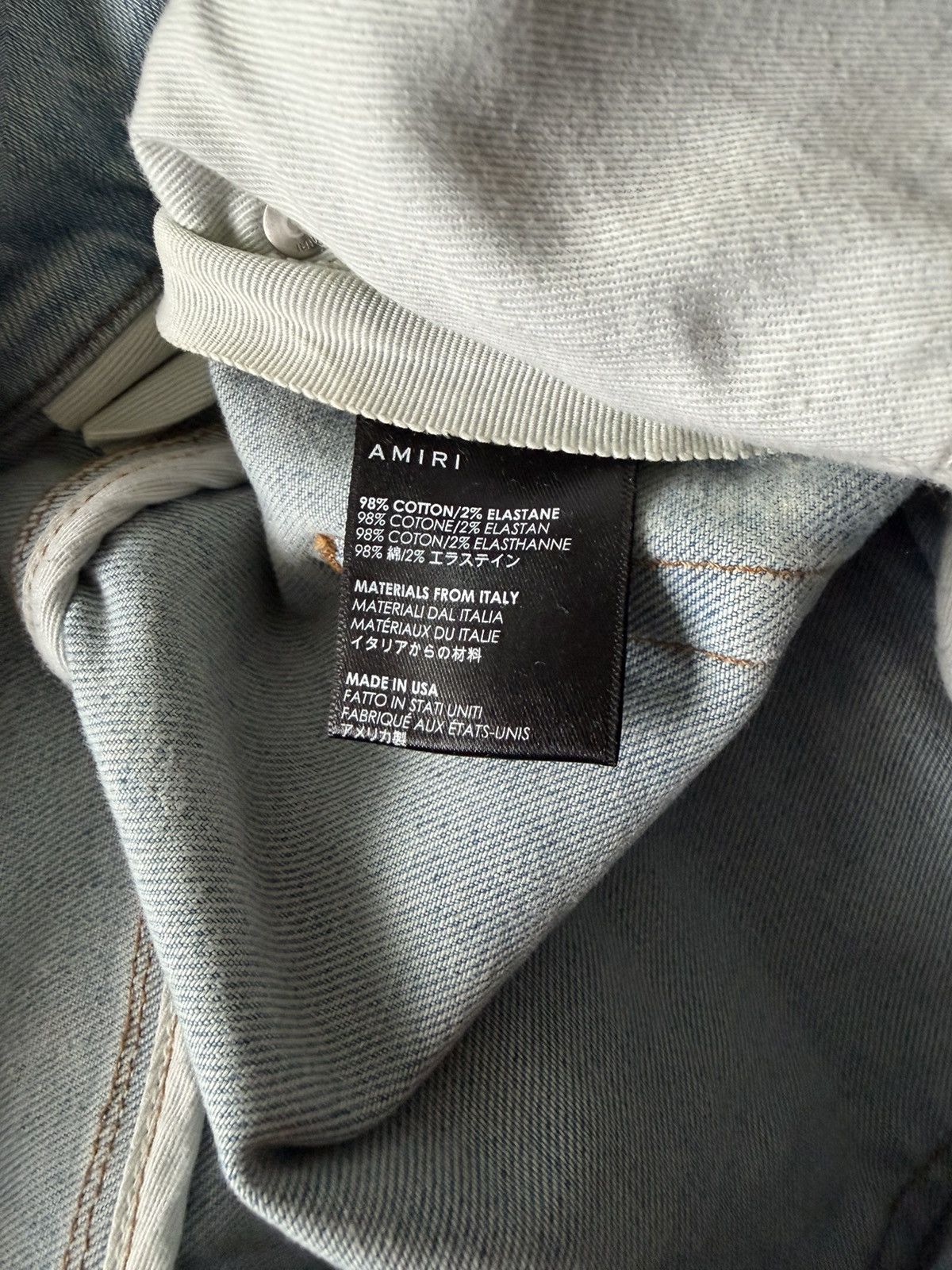 Amiri Amiri jeans size 34 Size US 34 / EU 50 - 5 Thumbnail