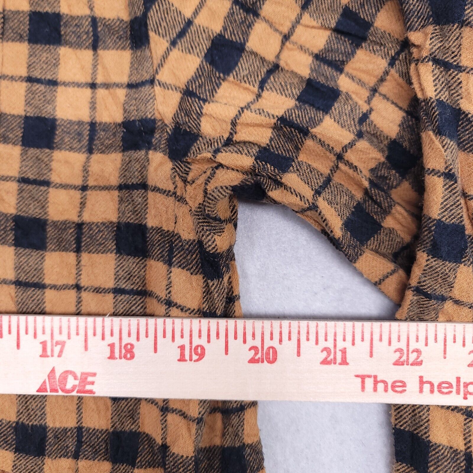 Croft & Barrow Croft & Barrow Tartan Flannel Shirt Mens Size Medium Yellow Size US M / EU 48-50 / 2 - 8 Thumbnail